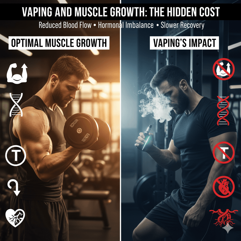 do cigarettes affect muscle growth we've compiled a list of questions about nicotine & asked by quitters like you.⁠ ⁠ if you're trying to improve your athletic performance, build strength, or boost your energy levels Smoking reduces muscle growth?