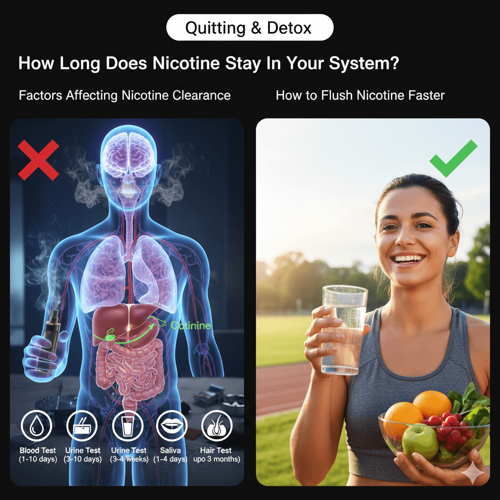 How Long Does Nicotine Stay in Your System? How Long Does Nicotine Stay in Your System?