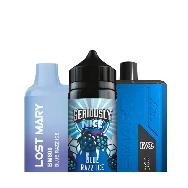 blue razz ice vape juice Finest Salt Nic - Blue Razz Ice - 30mL main image 0