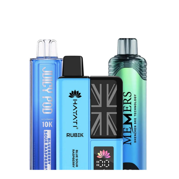 Blue Sour Raspberry Flavour Vape | Multi Brands