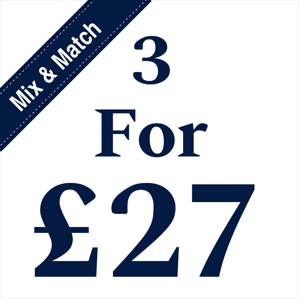 Mix & Match Disposables - Any 3 For £27