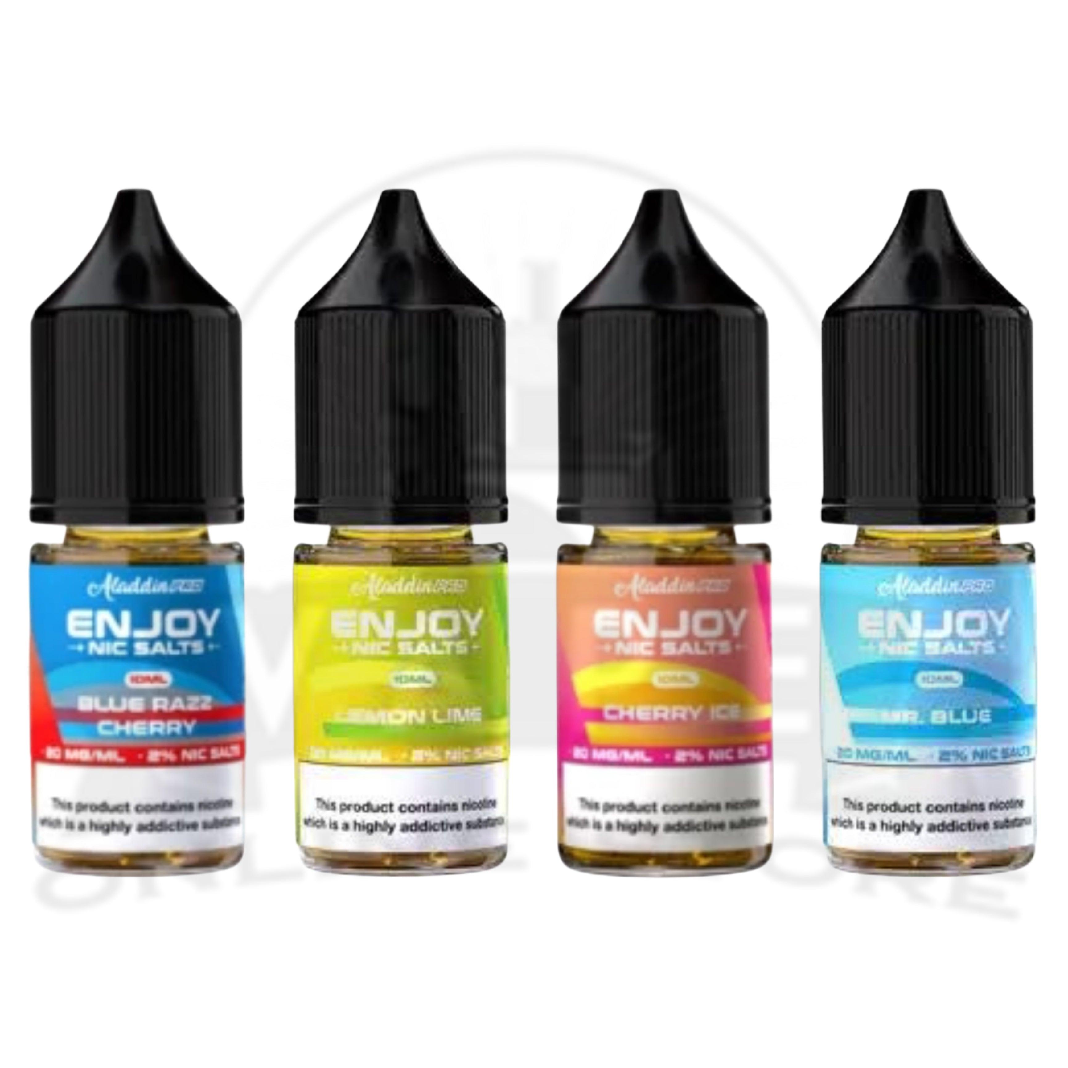 Aladdin Pro enjoy 10ml Nic Salts | 4 For 10 Only Aladdin Pro enjoy 10ml Nic Salts | 4 For 10 Only