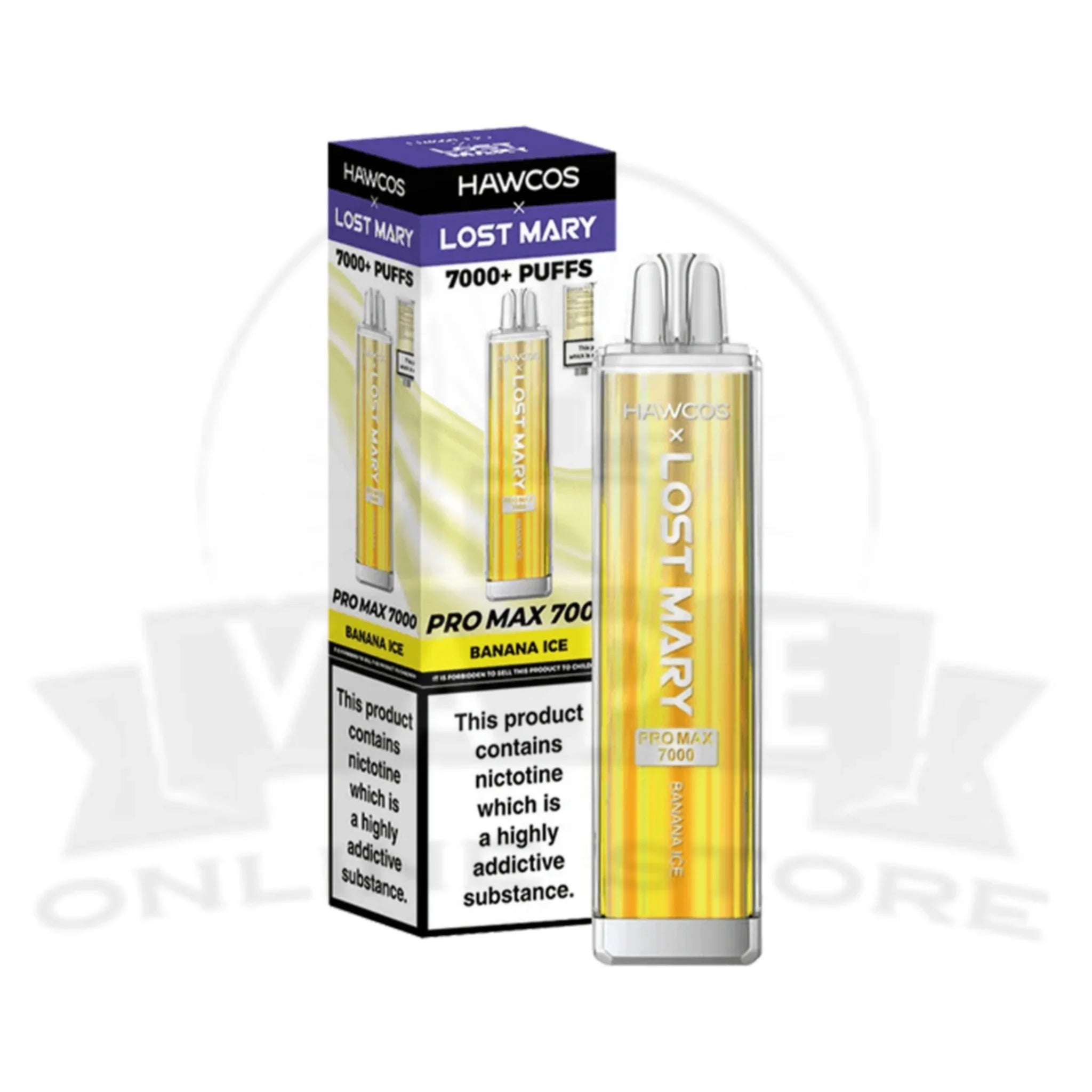 lost mary banana vape Banana Duo Ice Lost Mary OS5000 Disposable Vape