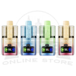 Box of 10 crystal pro switch 30k puff disposable vape pod kit