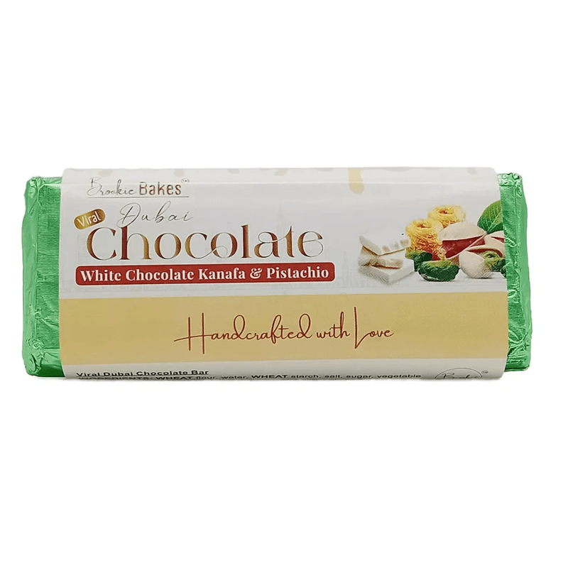Brookie Bakes White Chocolate Pistachio Kunafa