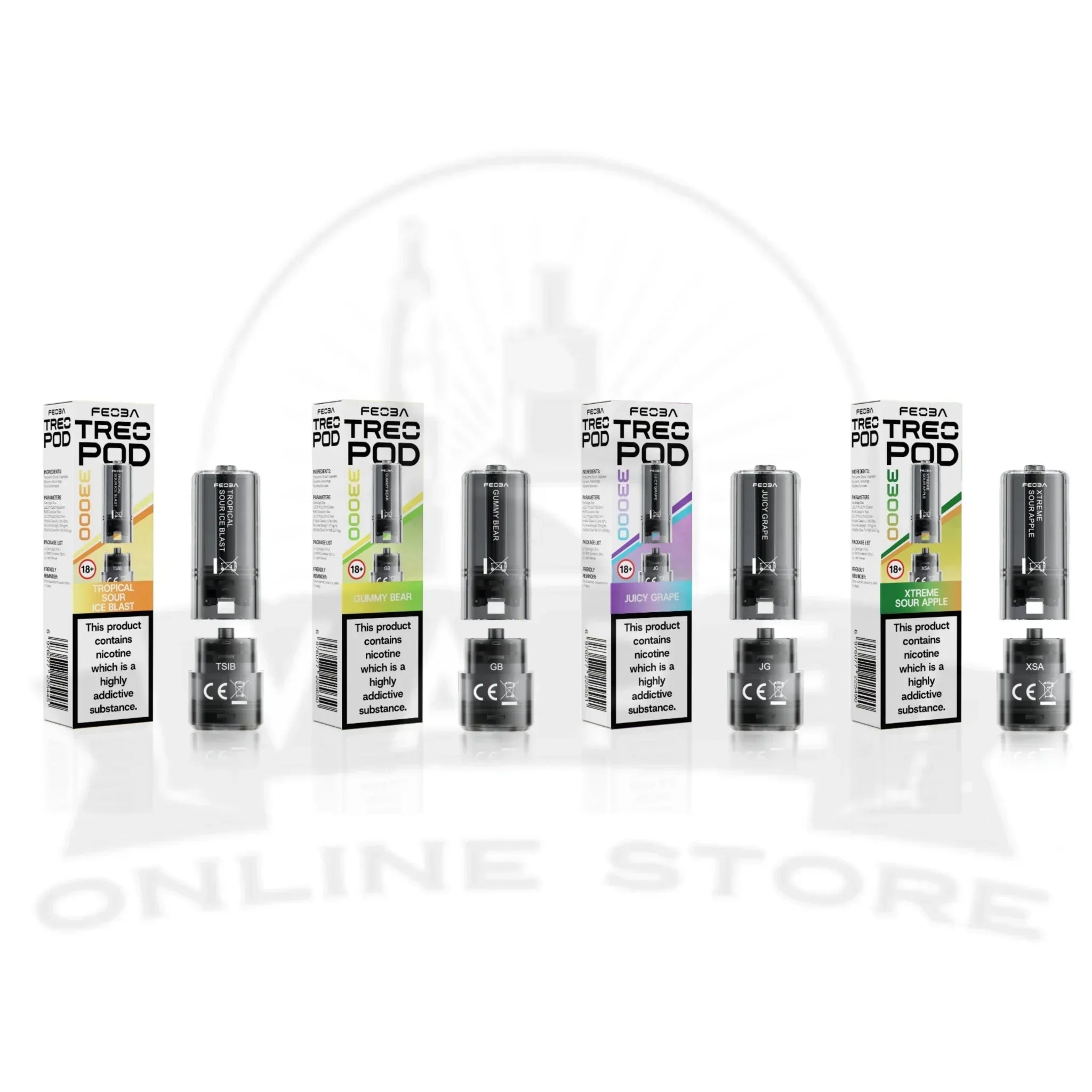 Feoba Treo 33000 Puff Refill Replacement Pods | 4.99 Only Feoba Treo 33000 Puff Refill Replacement Pods | 4.99 Only