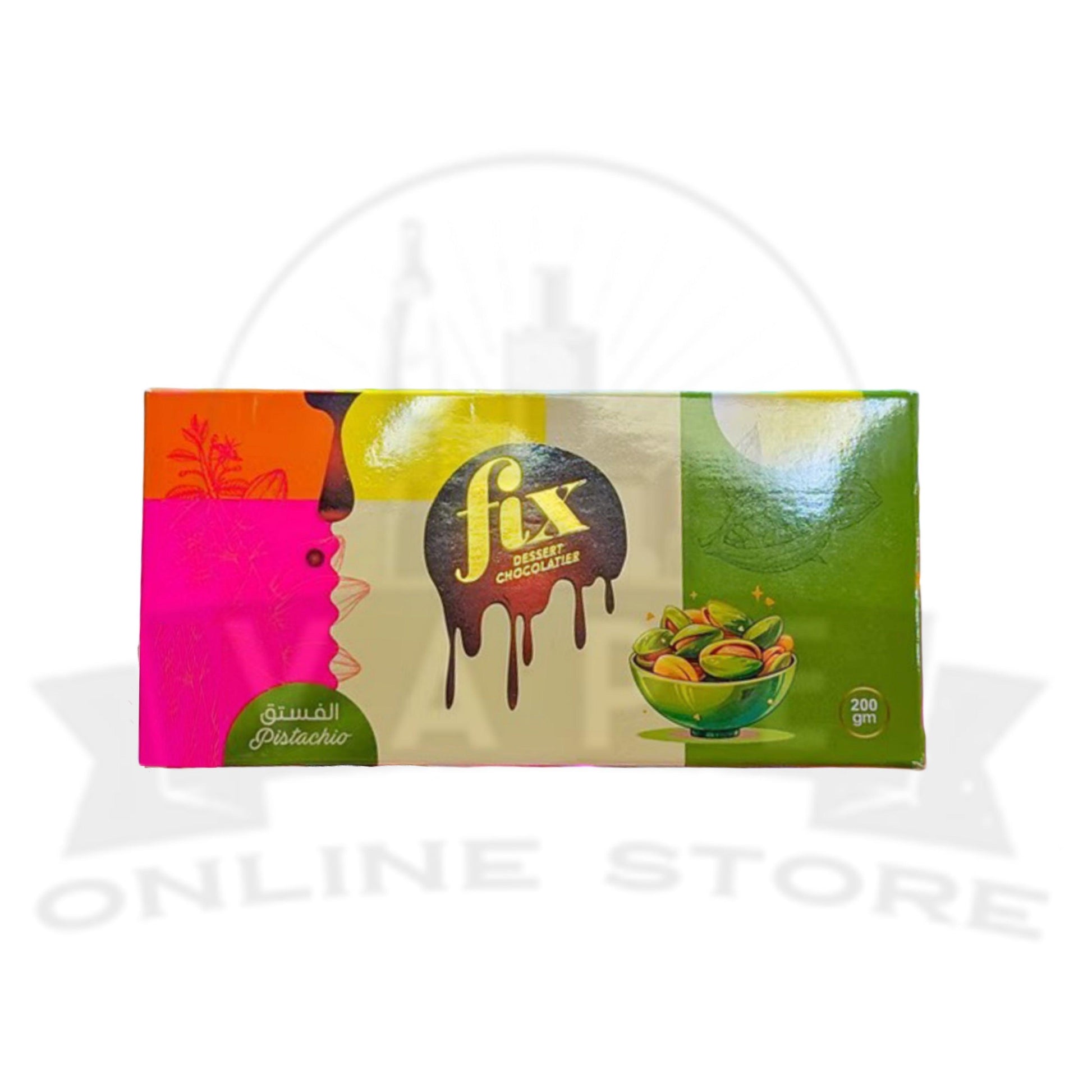 Fix Dessert Chocolate Pistachio Bar