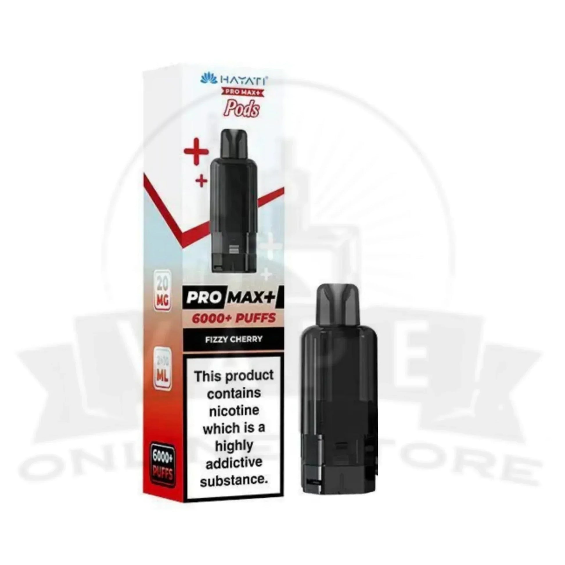Fizzy Cherry Hayati Pro Max Plus 6k Puffs Pod