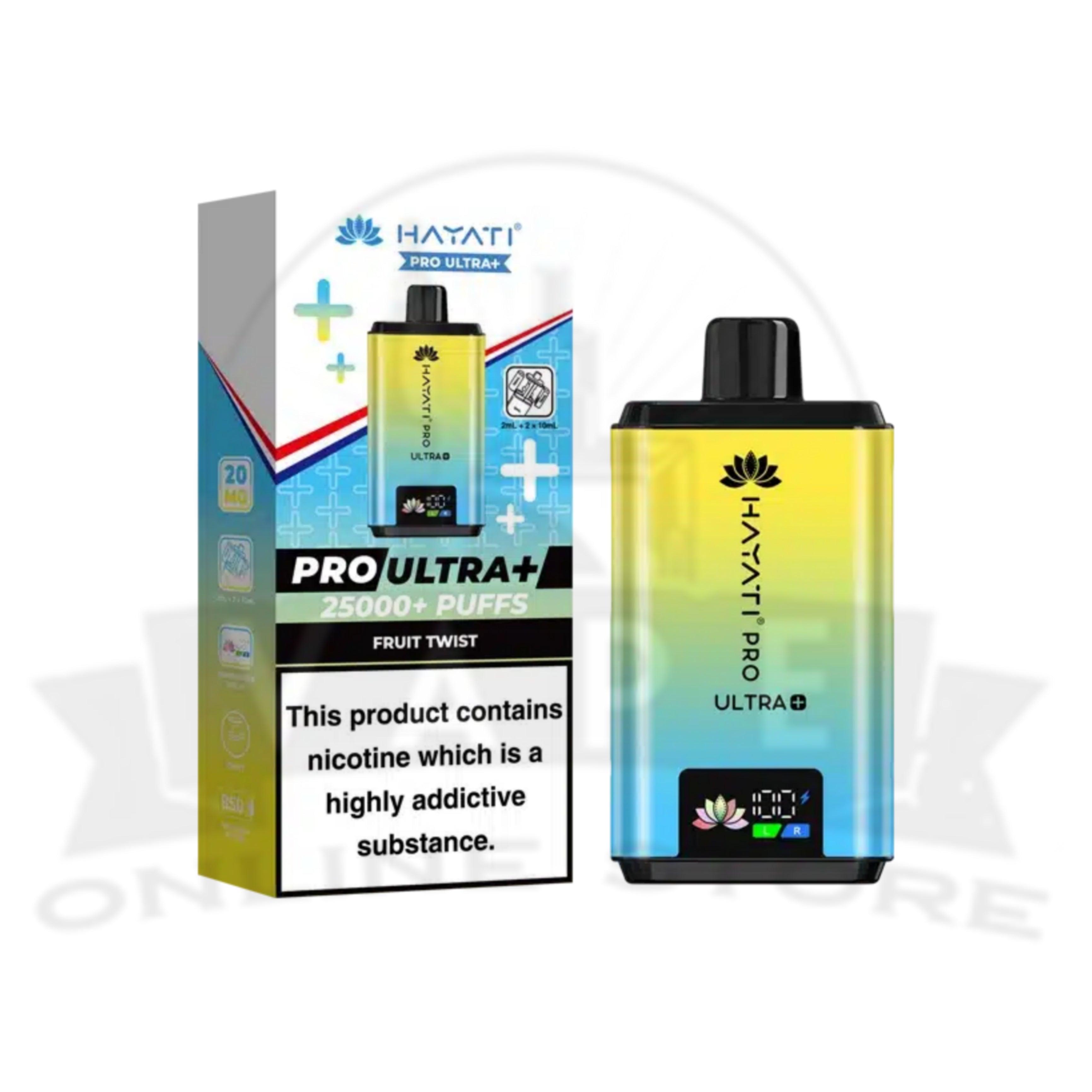 Fruit Twist Hayati Pro Ultra Plus 25k| 25000 Puff Vape Fruit Twist Hayati Pro Ultra Plus 25k| 25000 Puff Vape