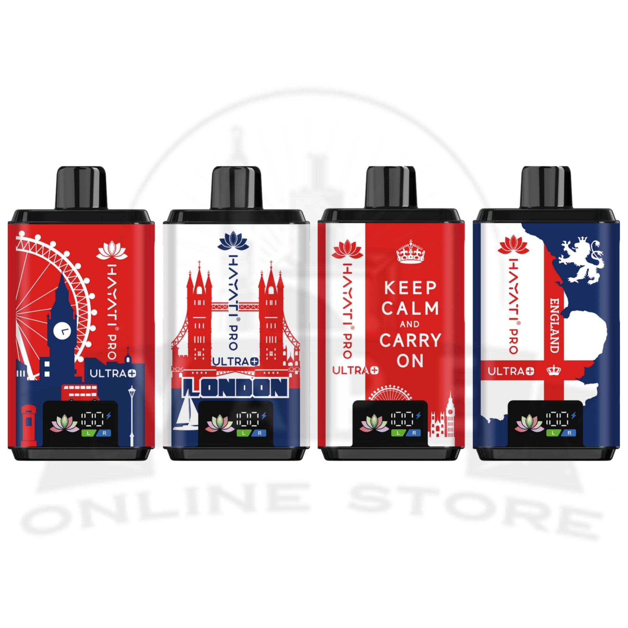 Hayati Pro Ultra Plus 25000 London Souvenir Edition Hayati Pro Ultra Plus 25000 London Souvenir Edition