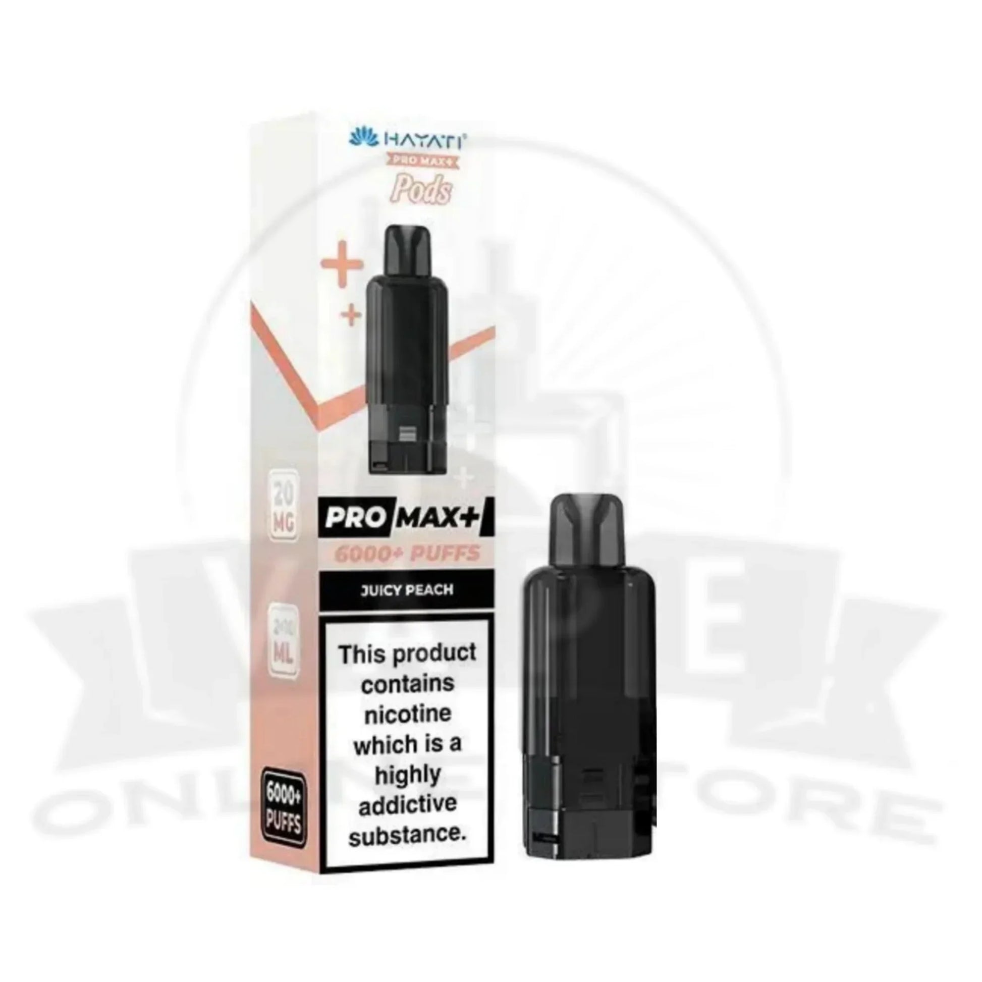 Juicy Peach Hayati Pro Max Plus 6k Puff Pod
