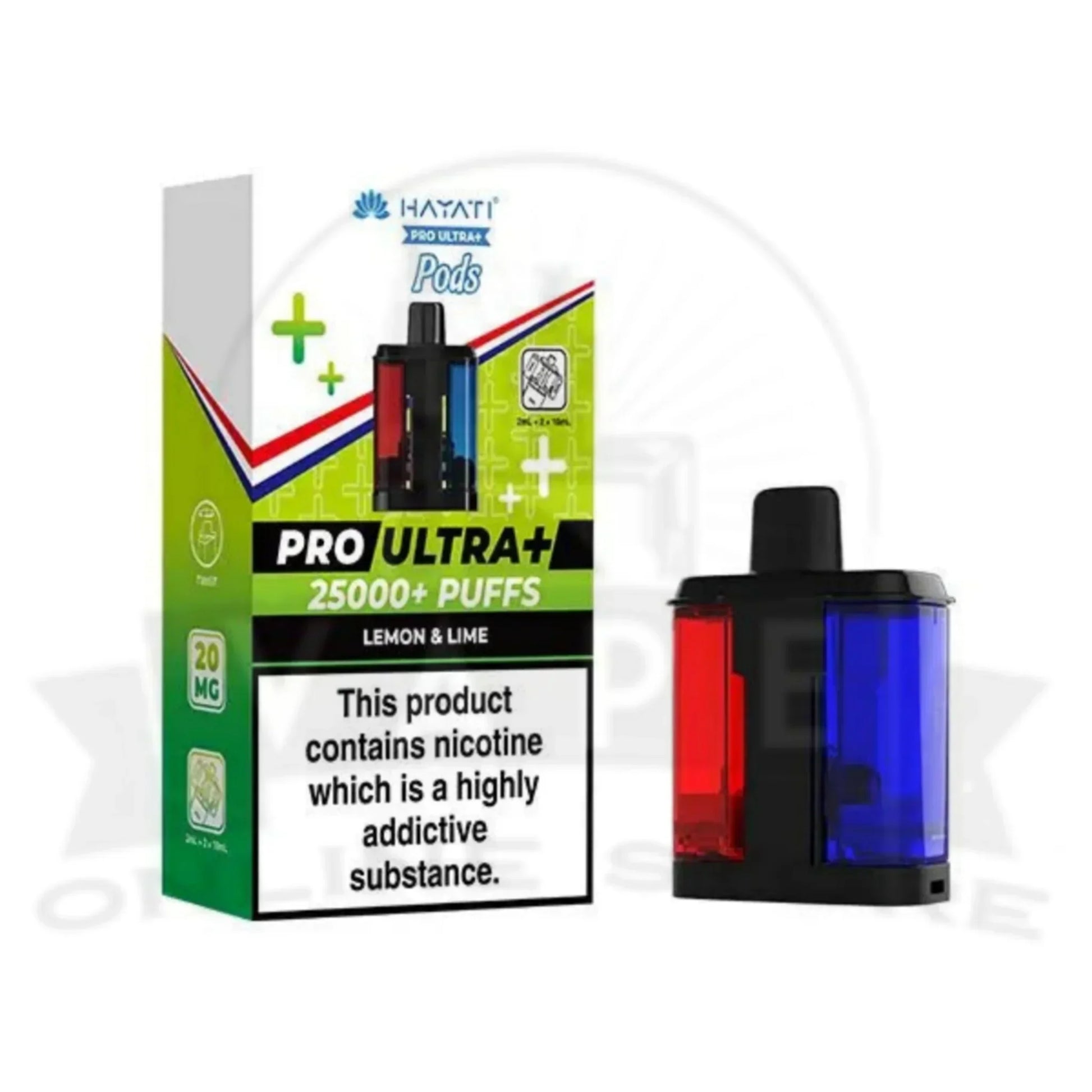 Lemon Lime Hayati Pro Ultra Plus 25k Puffs Pods