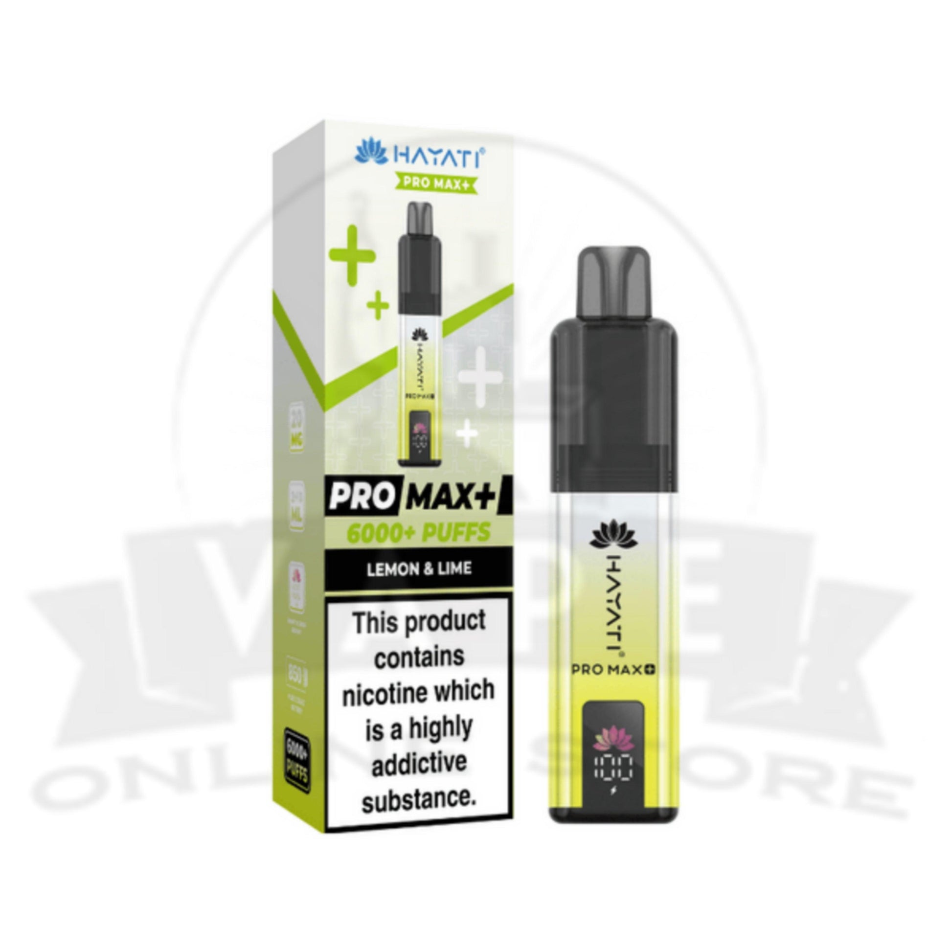 Lemon and Lime Hayati Pro Max Plus 6000 Puffs Pod Kit