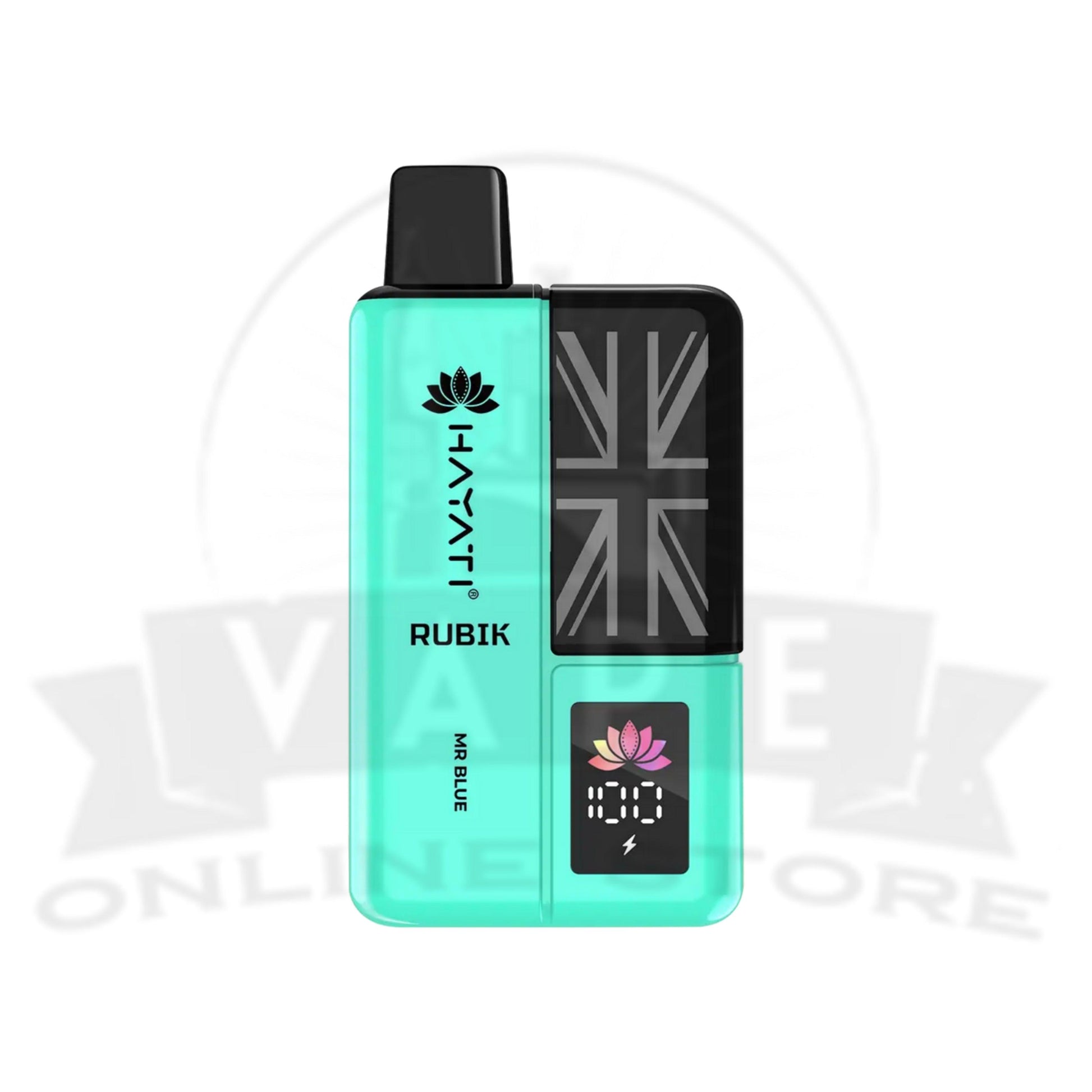 MR Blue Hayati Rubik 7k Puffs Pod Kit