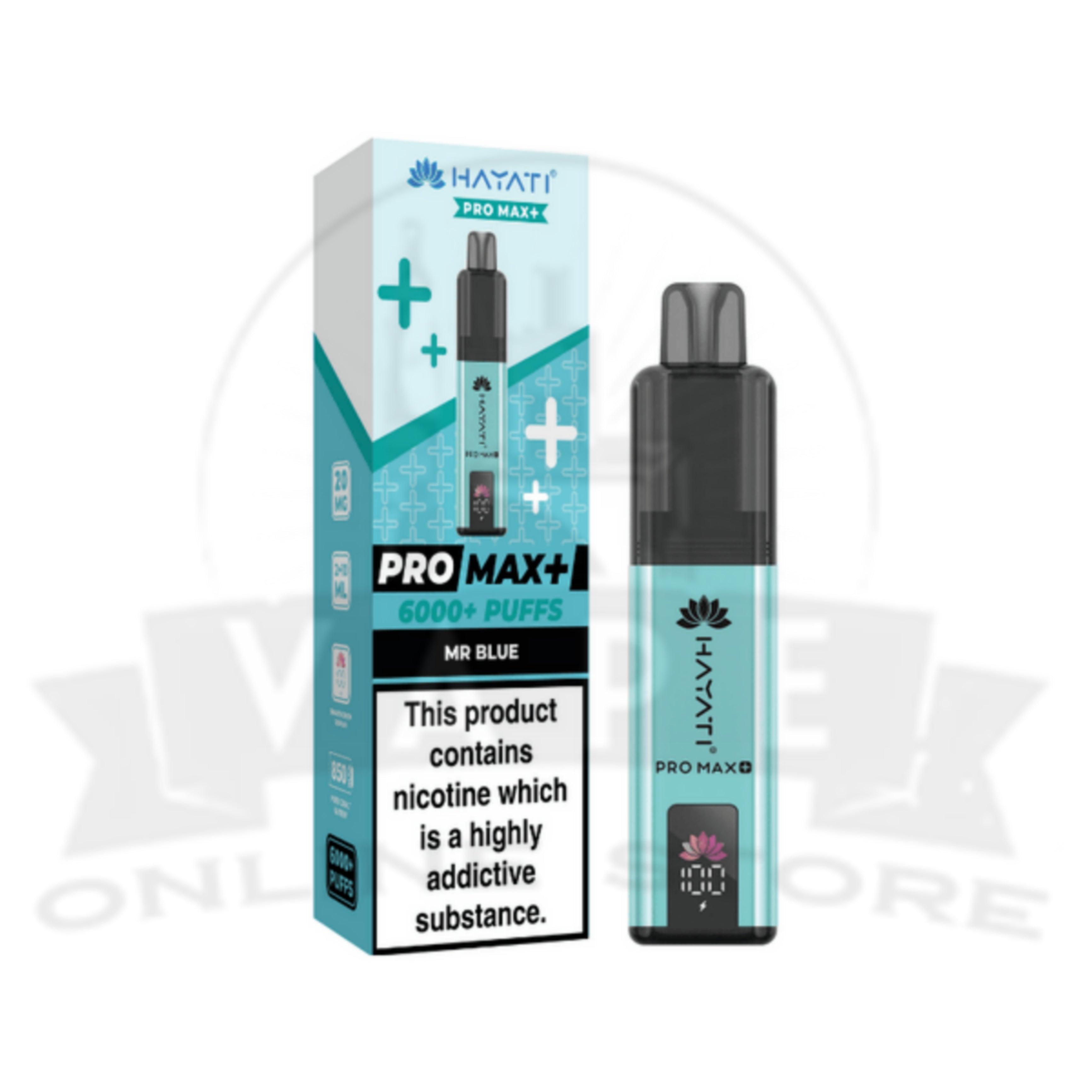 Mr Blue Hayati Pro Max Plus 6000 Puffs Pod Kit Mr Blue Hayati Pro Max Plus 6000 Puffs Pod Kit