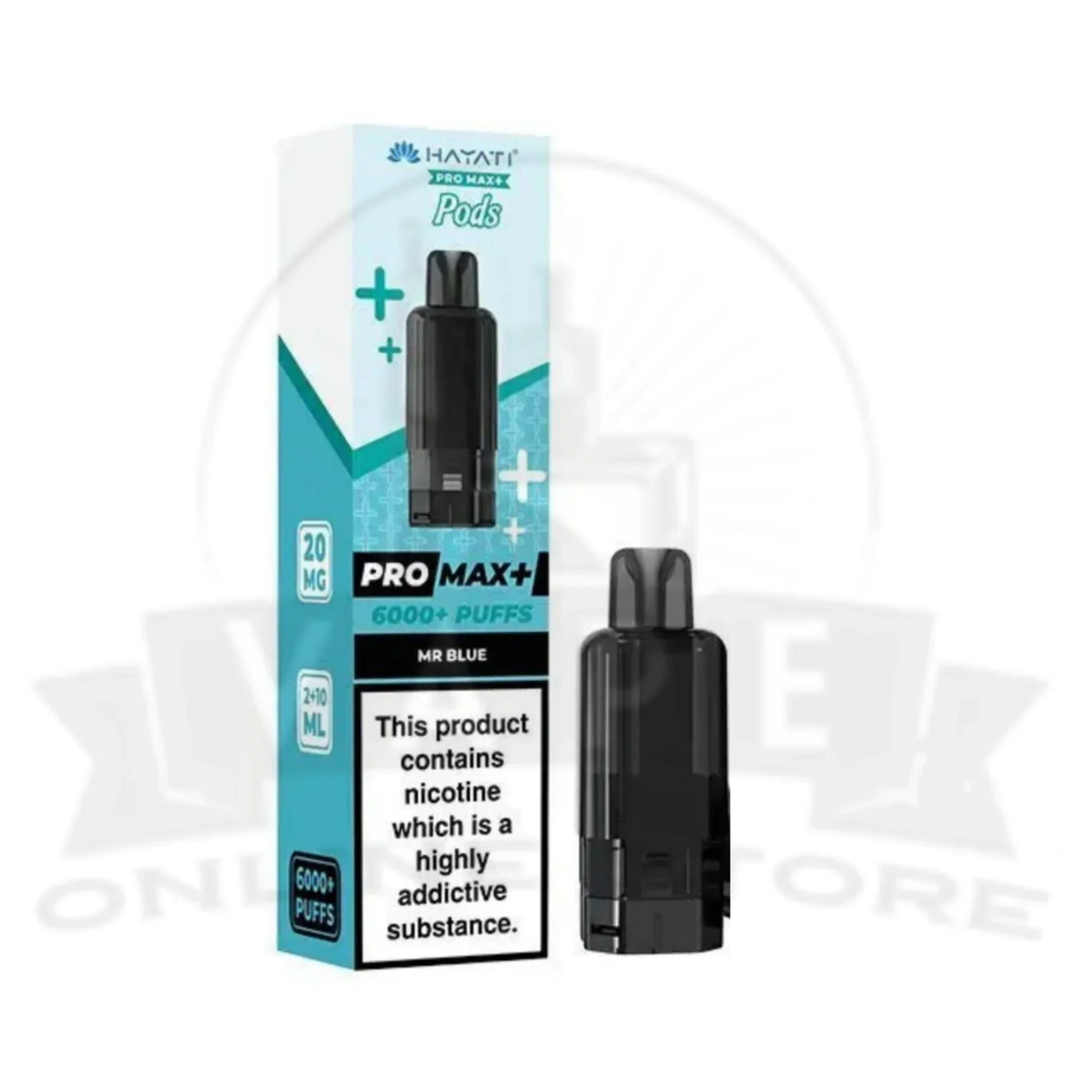 Mr Blue Hayati Pro Max Plus 6k Puffs Pod