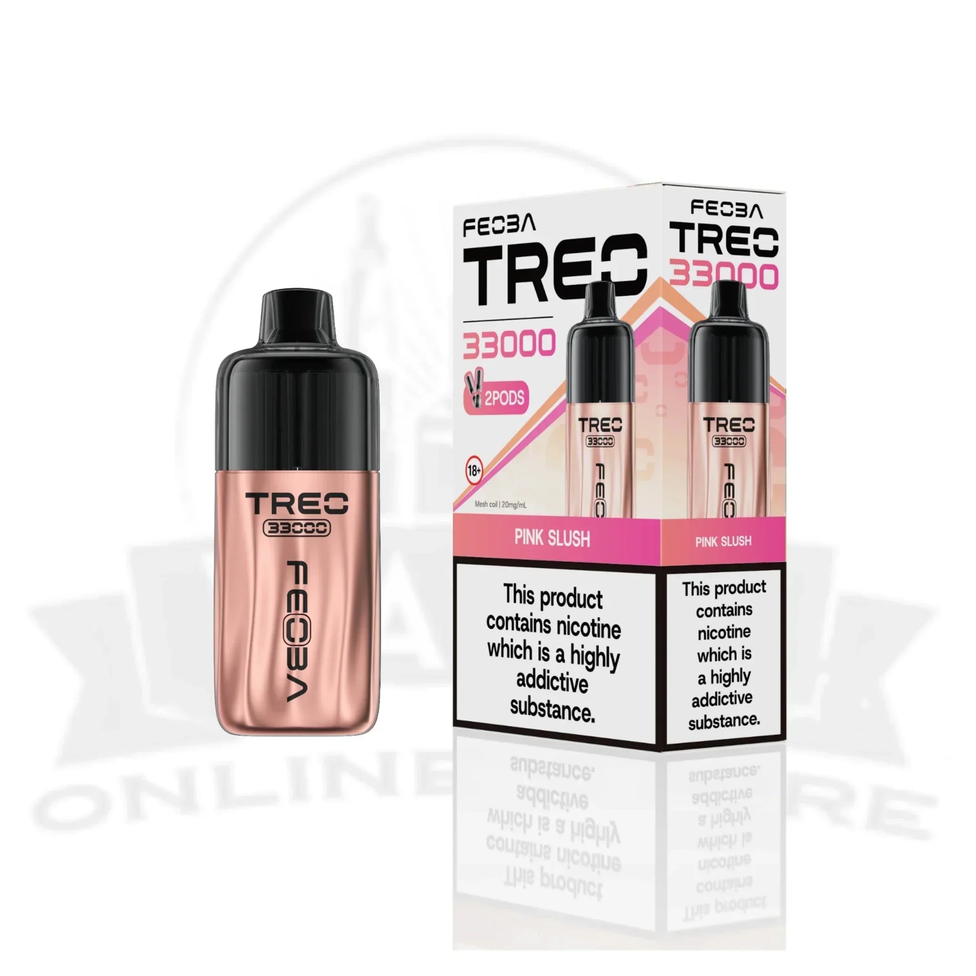 Pink Slush Feoba Treo 33000 Puffs Prefilled Pod Kit