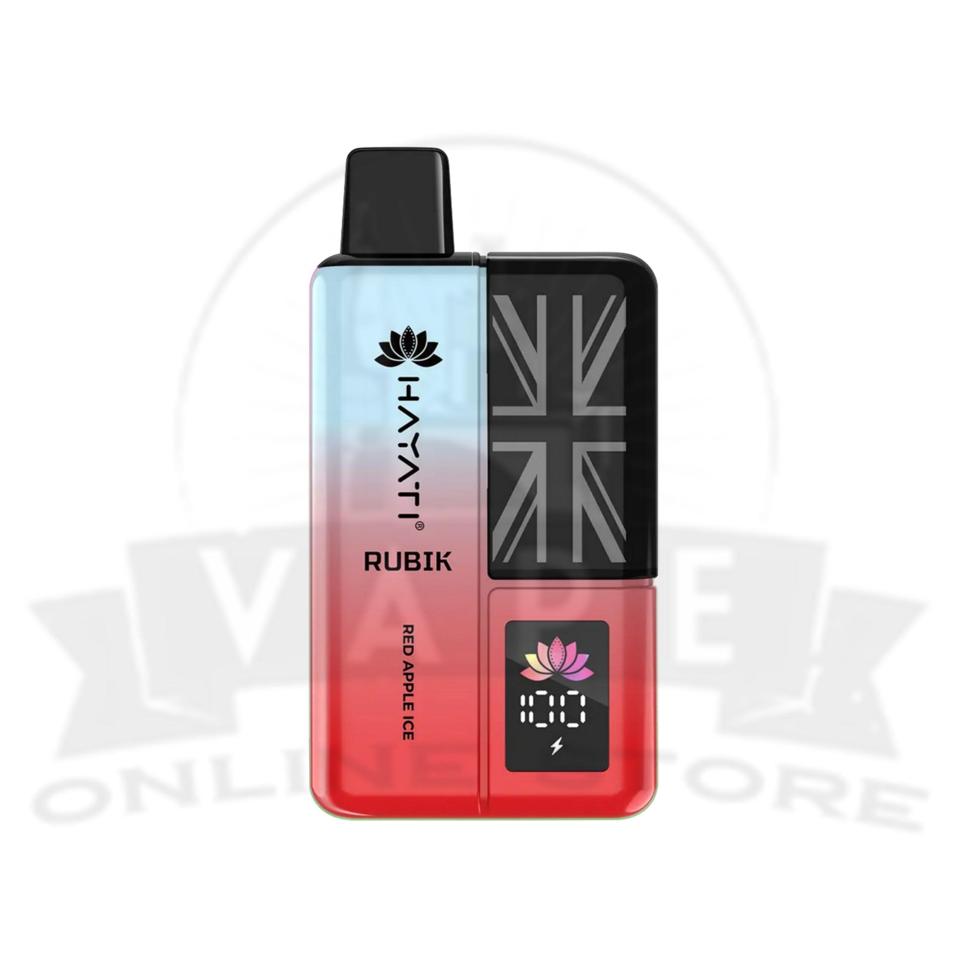 Red Apple Ice Hayati Rubik 7k Puffs Pod Kit