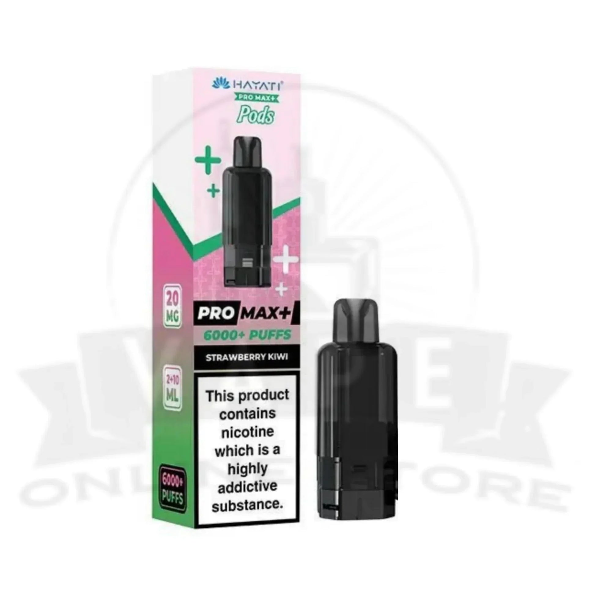 Strawberry Kiwi Hayati Pro Max Plus 6k Puffs Pod