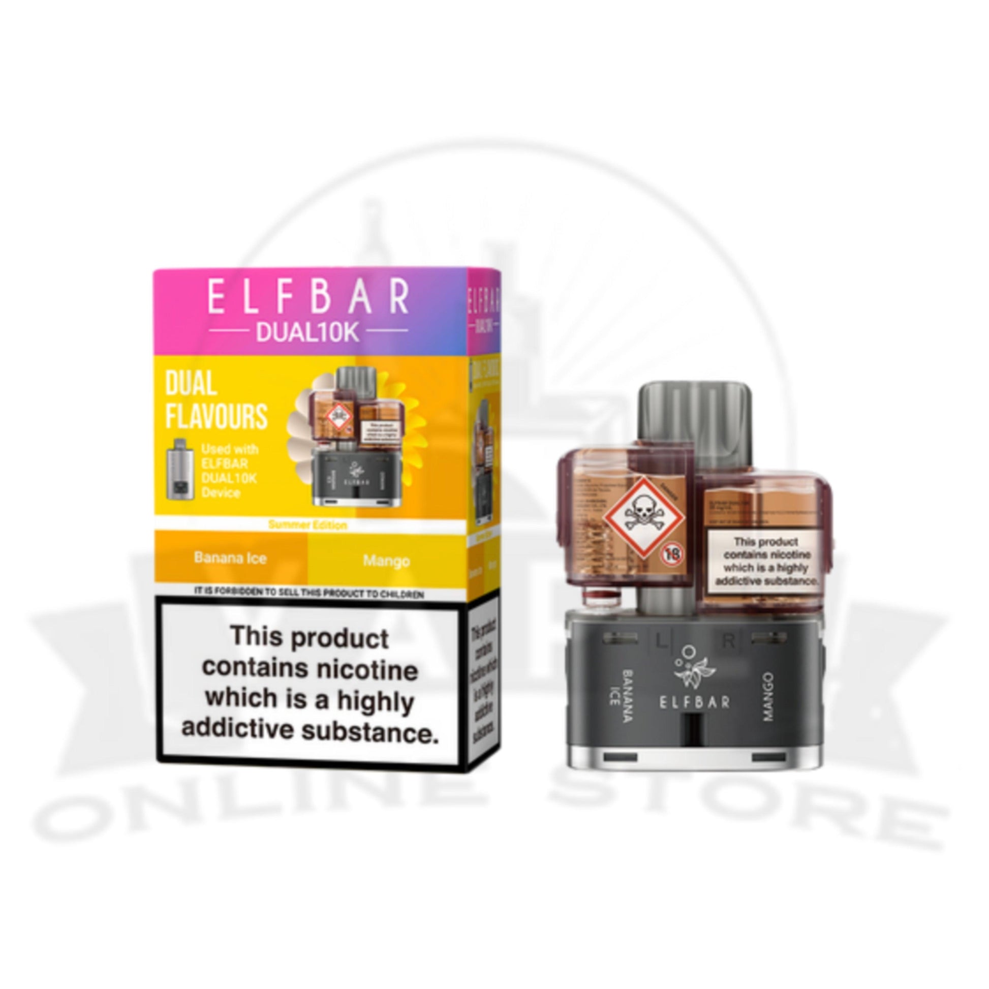 Summer Edition Elf Bar Dual 10K Puffs Disposable Pod Kit