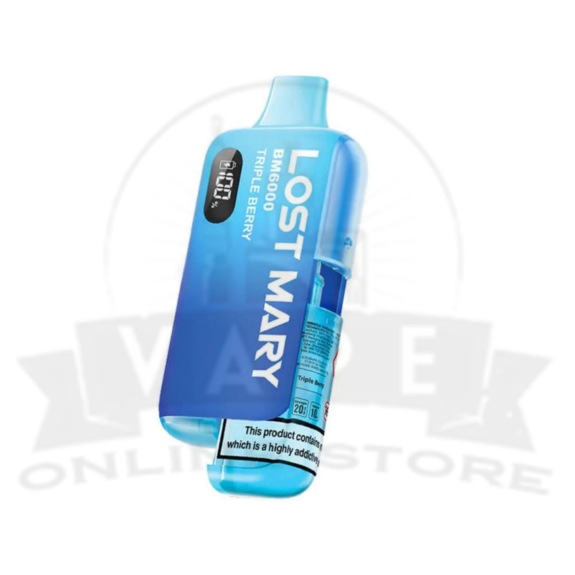 Triple Berry Lost Mary BM6000 Prefilled Pod Vape Kit
