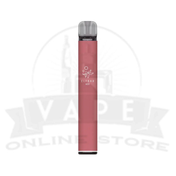 Watermelon Bubblegum Elf Bar 600 Puffs 20mg Reusable Vape Pod Kit