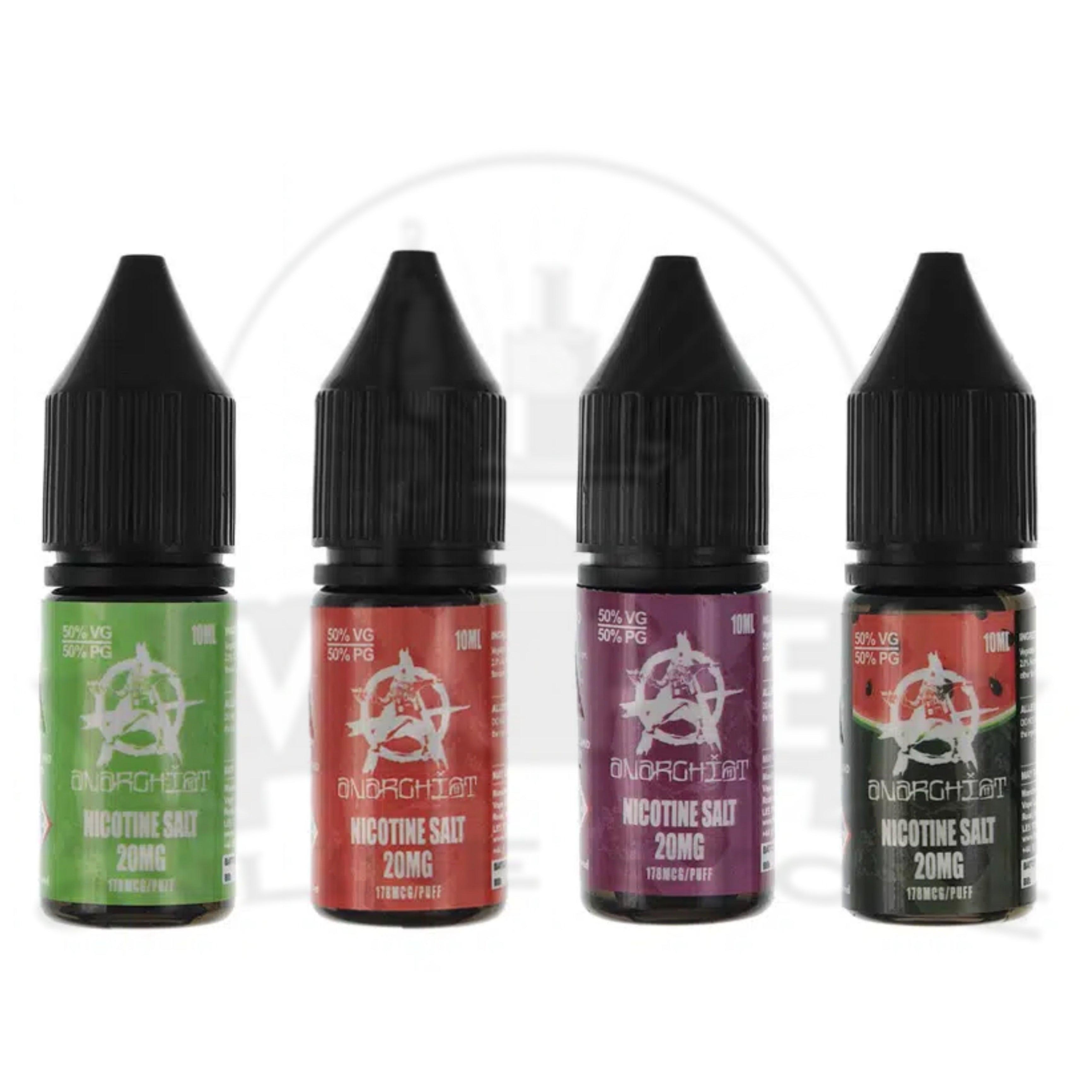 Anarchist Nic Salt E-Liquid | Clearance 1.99 Anarchist Nic Salt E-Liquid | Clearance 1.99