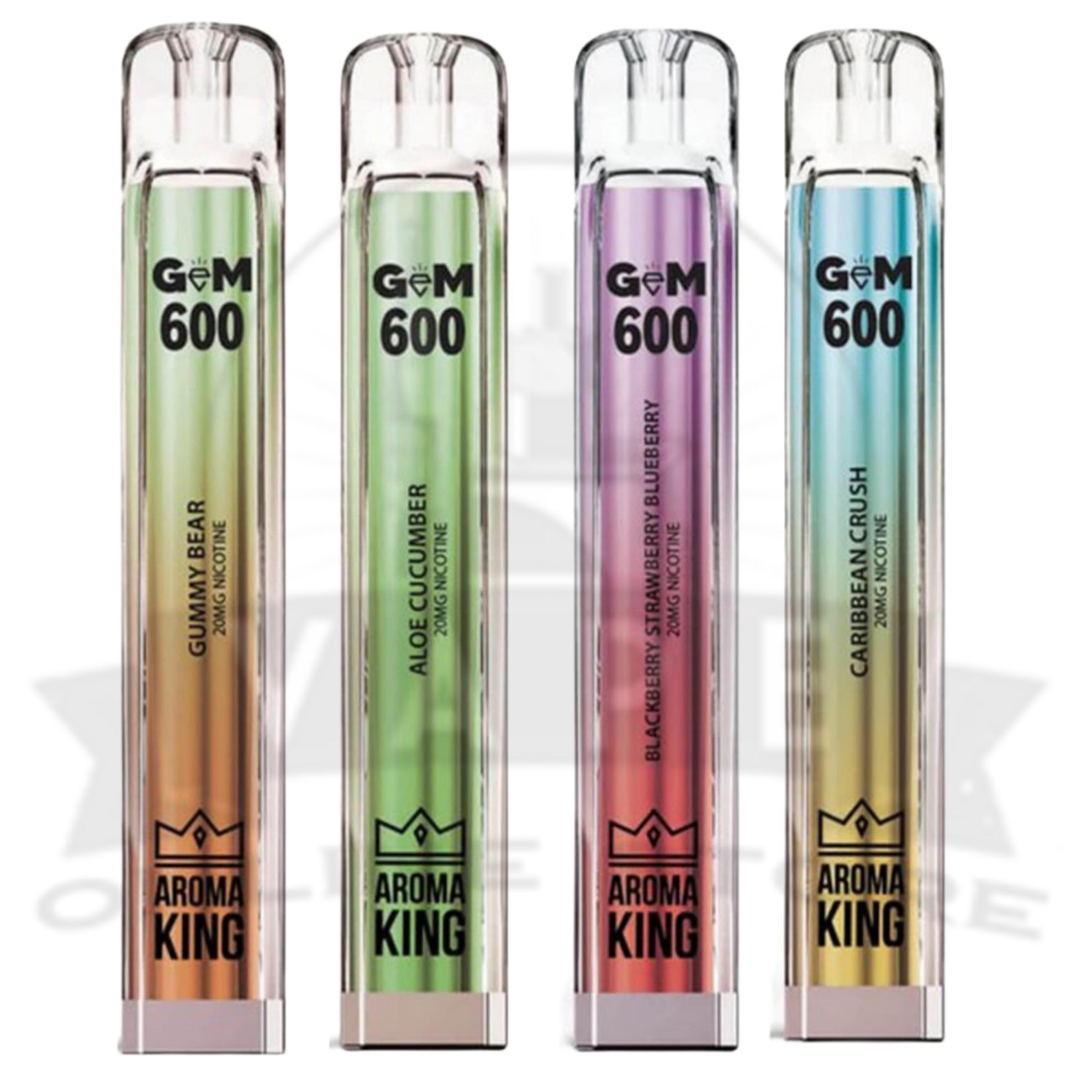 Aroma King Gem 600 Puffs Disposable Vape - 4.50 Only Aroma King Gem 600 Puffs Disposable Vape - 4.50 Only