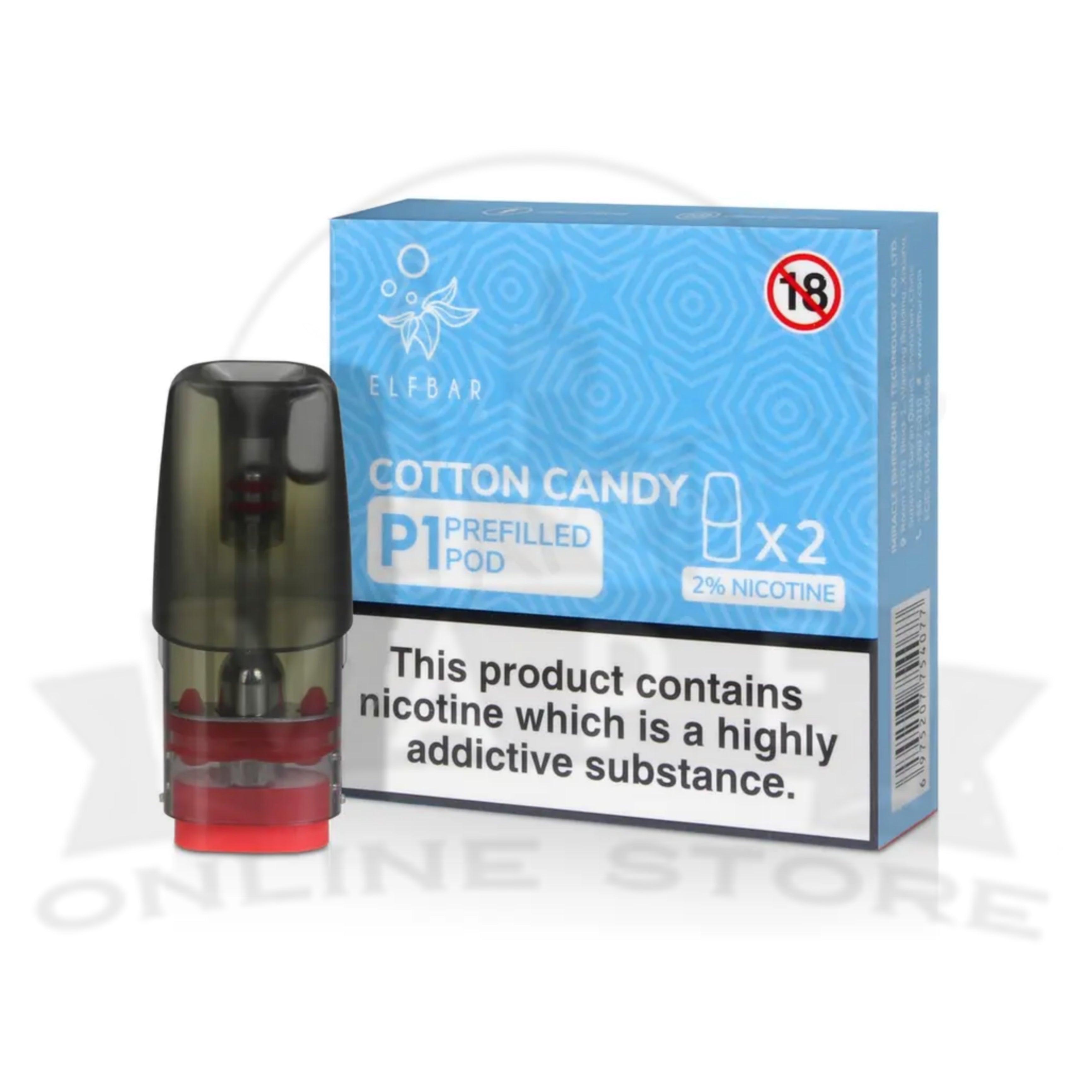 Cotton Candy Elf Bar Mate P1 Prefilled Pod | Retails & Wholesale Cotton Candy Elf Bar Mate P1 Prefilled Pod | Retails & Wholesale