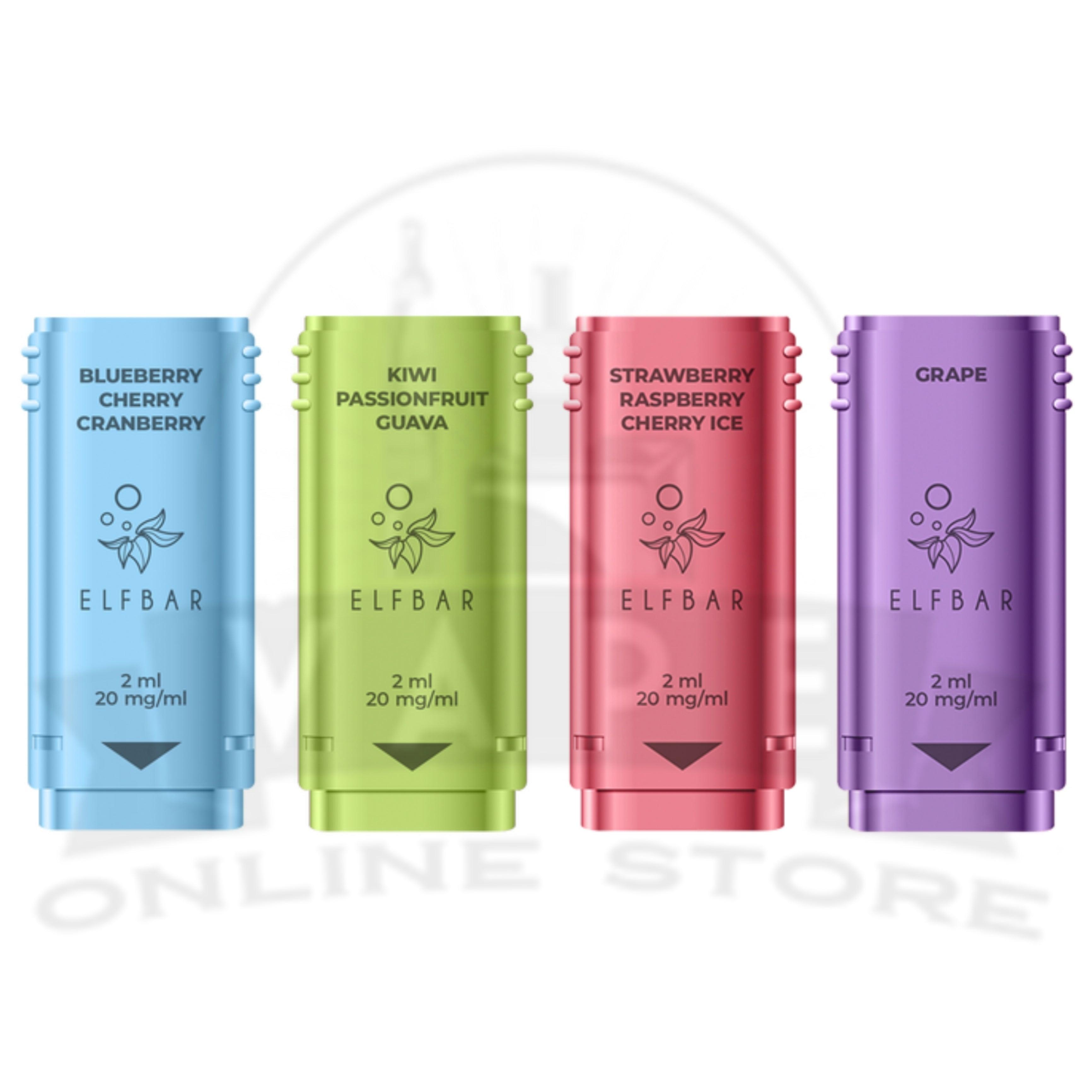 ELF Bar 1200 Puffs Prefilled Replacement Pods 20mg ELF Bar 1200 Puffs Prefilled Replacement Pods 20mg