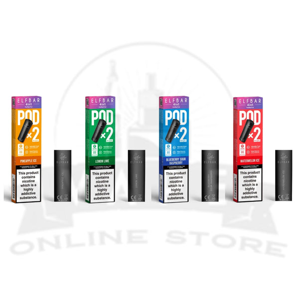 Elf Bar 4in1 Prefilled Pods | Pack Of 4