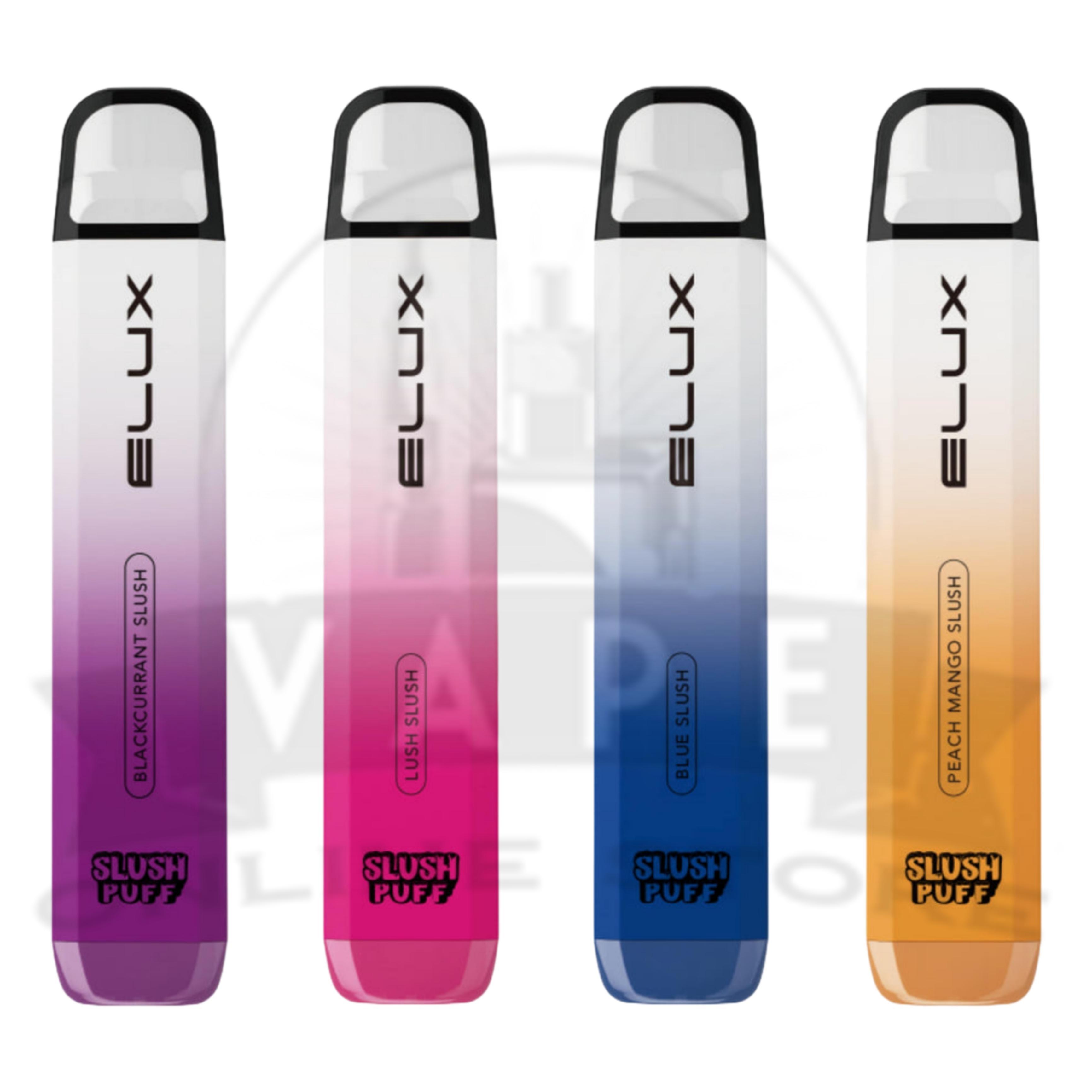 Elux Slush 600 Puffs (20mg) Pack Of 10 Disposable Vape Elux Slush 600 Puffs (20mg) Pack Of 10 Disposable Vape