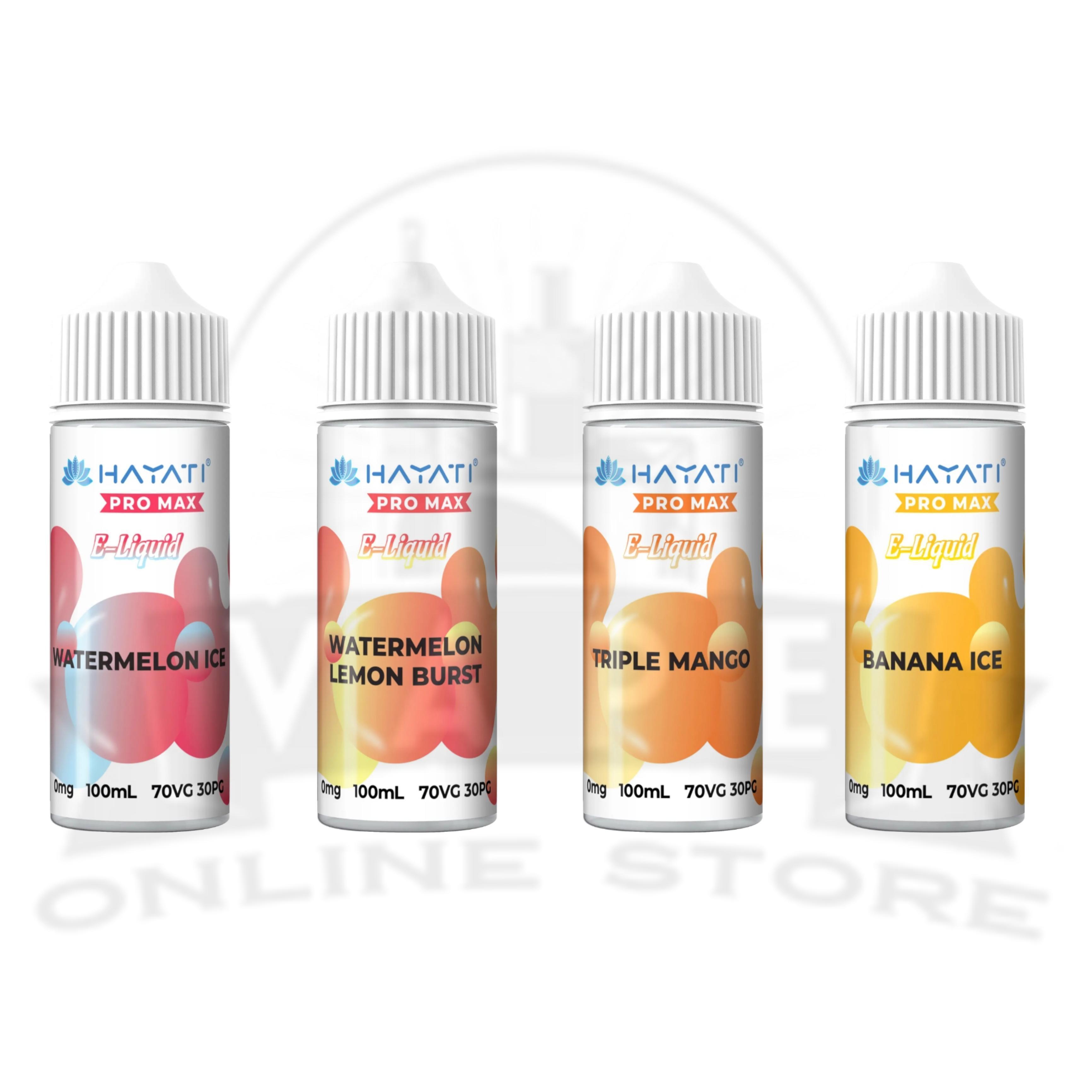 Hayati Pro Max E Liquid 100ml | 20+ Flavours Best Price UK Hayati Pro Max E Liquid 100ml | 20+ Flavours Best Price UK