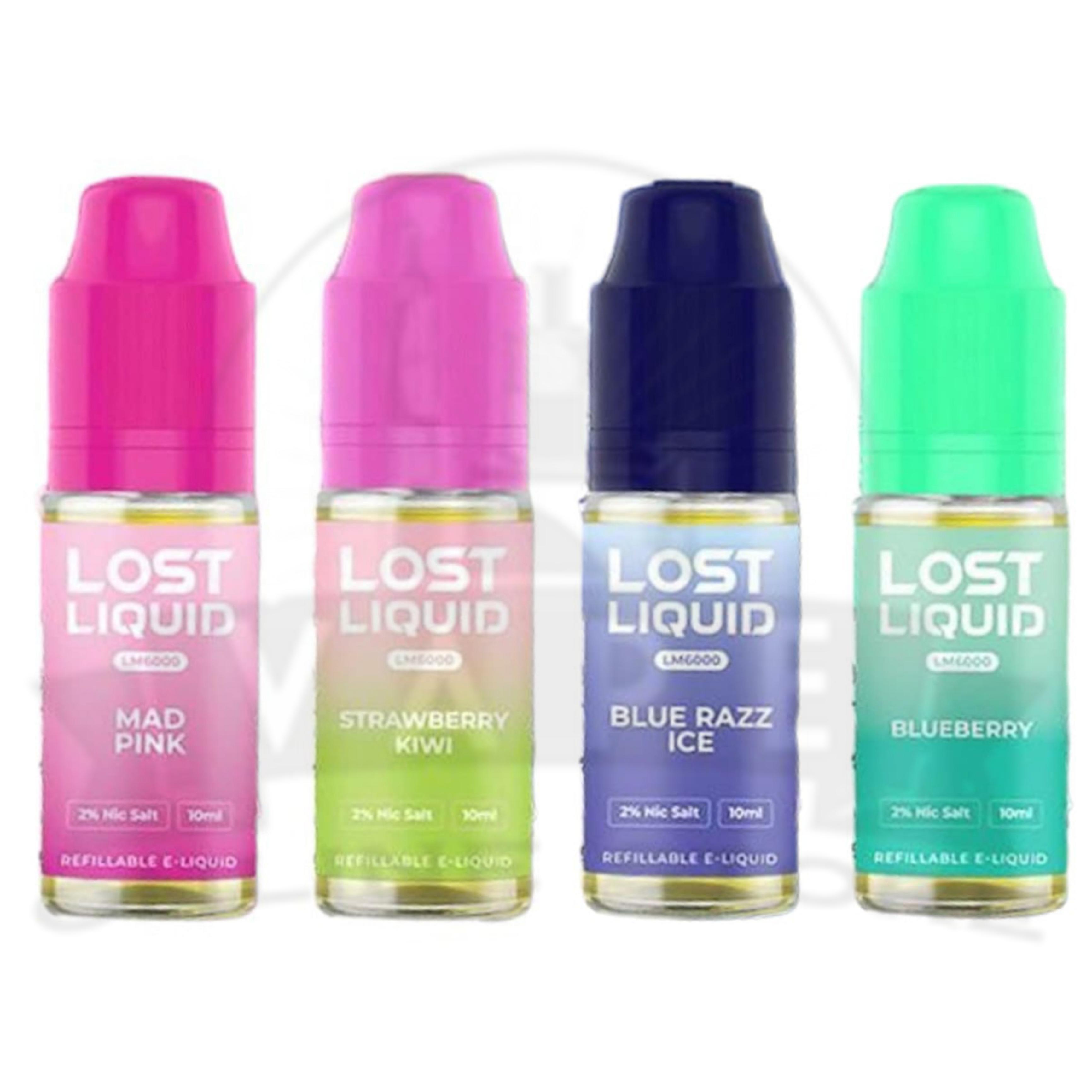 Lost Liq 6000 10ml Nic Salts 4 for 10 | UK Made Vape Juice Lost Liq 6000 10ml Nic Salts 4 for 10 | UK Made Vape Juice
