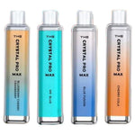 Pack of 5 The Crystal Pro Max 4000 Puff Vape | Zero Nicotine Vape