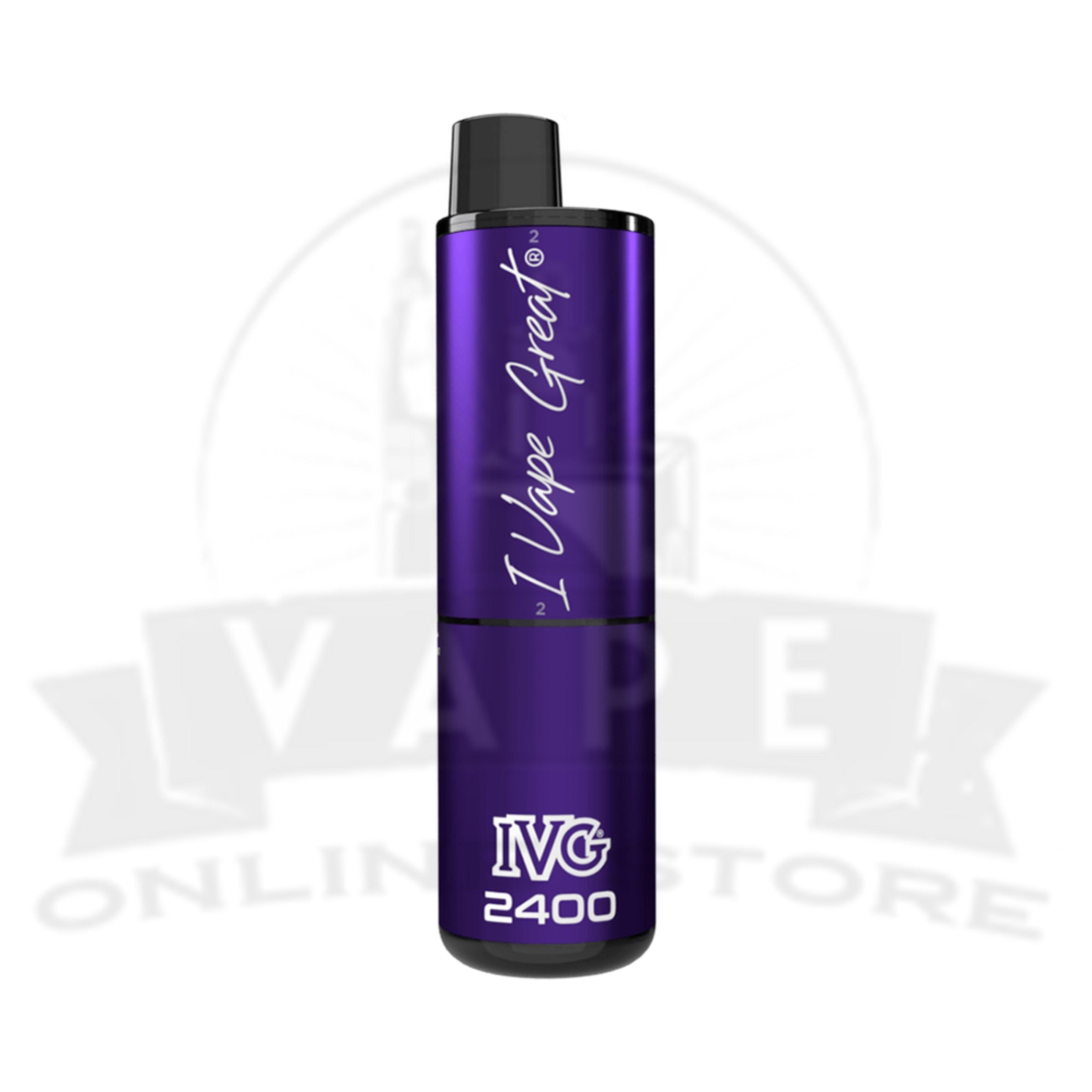 Purple Edition IVG 2400 Puffs Disposable Vape | IVG Puffs Purple Edition IVG 2400 Puffs Disposable Vape | IVG Puffs