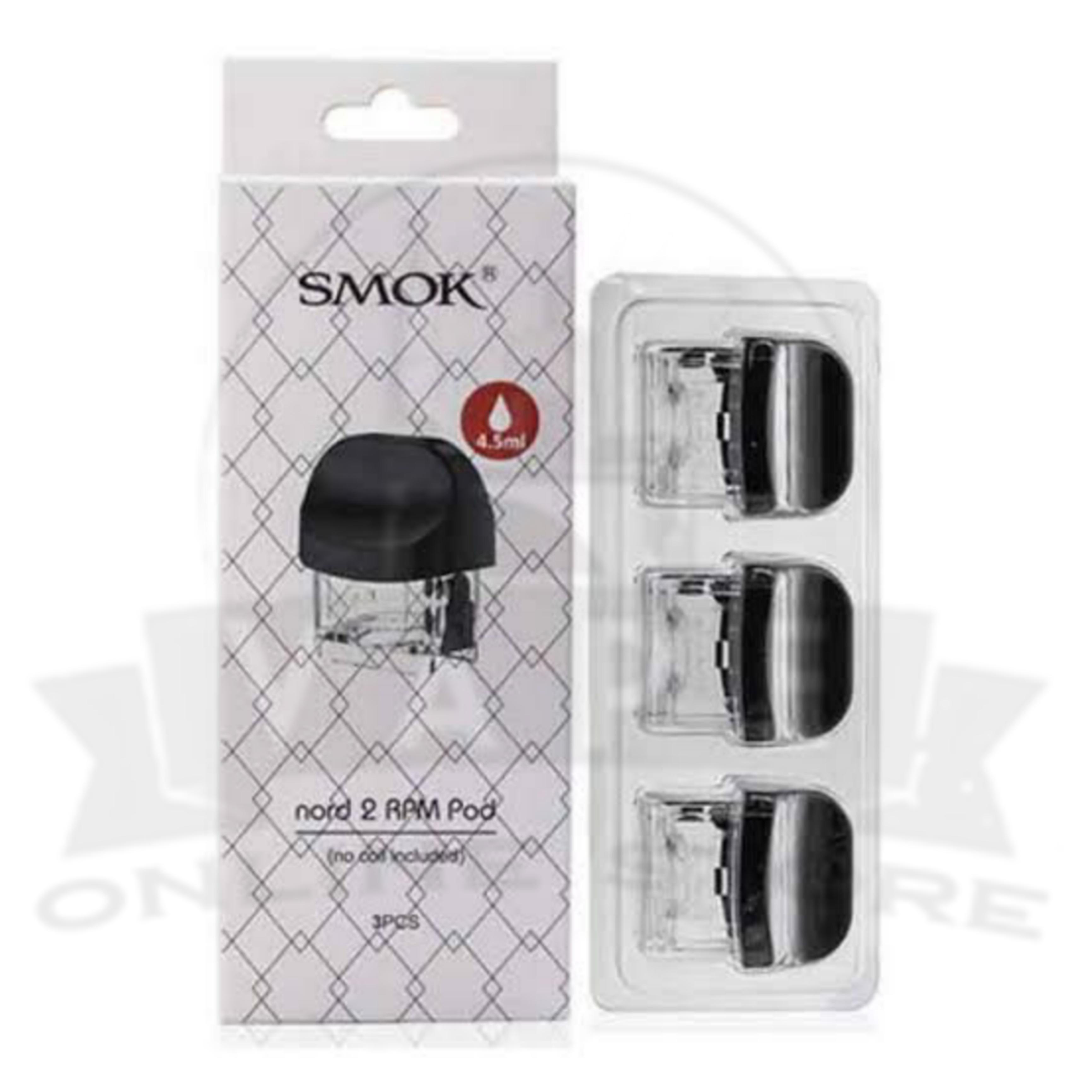 Smok Nord 2 Pods | RPM & Nord Replacement Pods 2ml/4.5ml Smok Nord 2 Pods | RPM & Nord Replacement Pods 2ml/4.5ml
