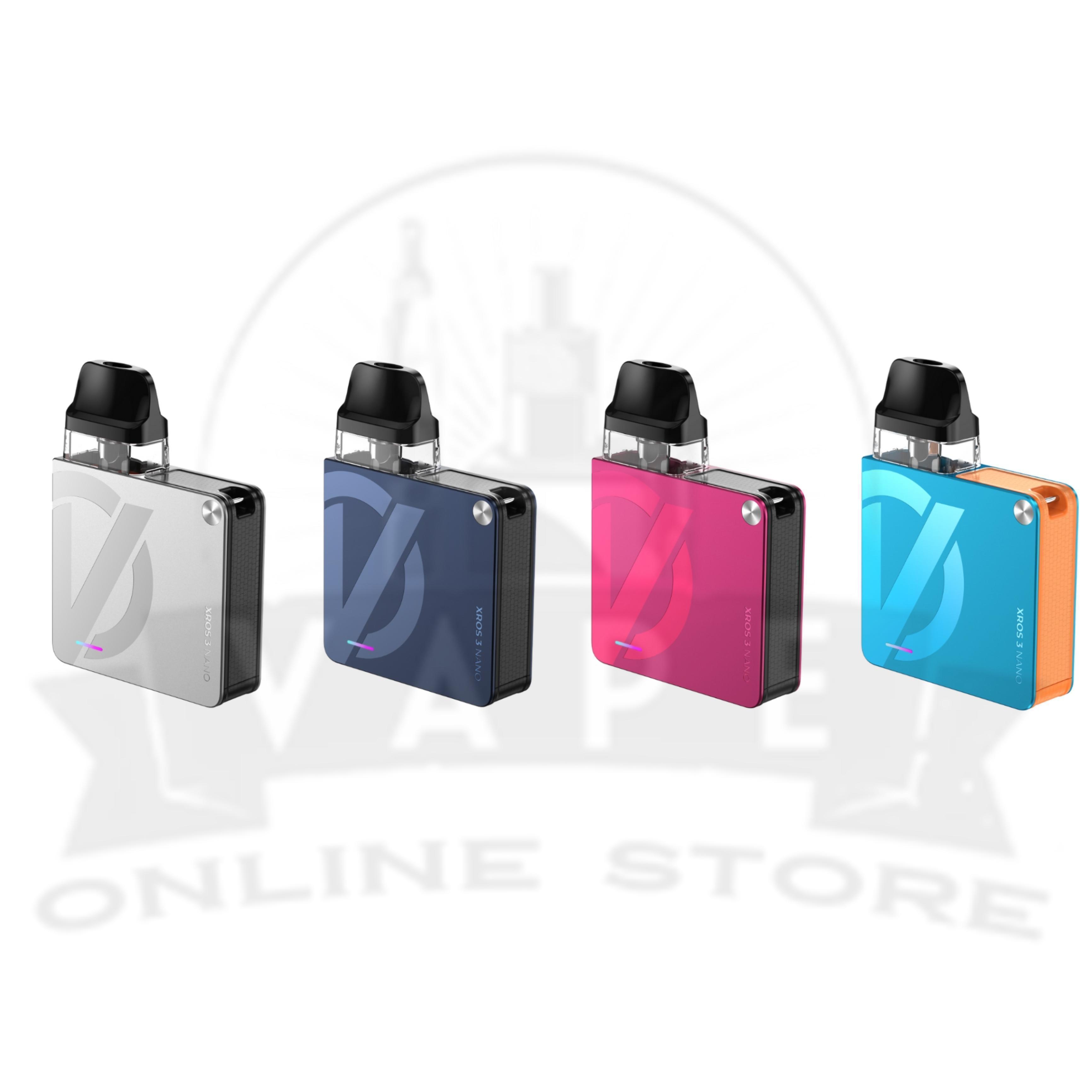Vaporesso Xros 3 Nano Vape Kit | Free 10ml E-Liquids Vaporesso Xros 3 Nano Vape Kit | Free 10ml E-Liquids