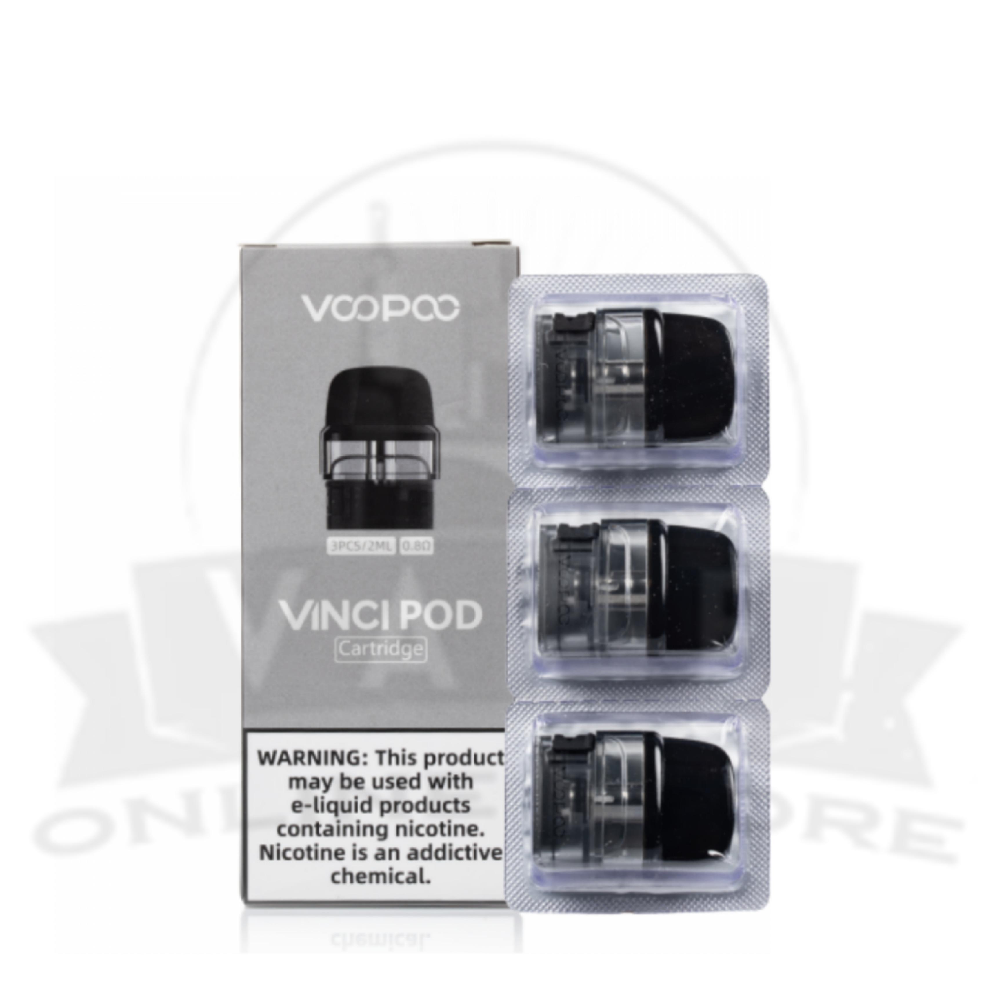 Voopoo Vinci Replacement Pods | Pack Of 3 Voopoo Vinci Replacement Pods | Pack Of 3