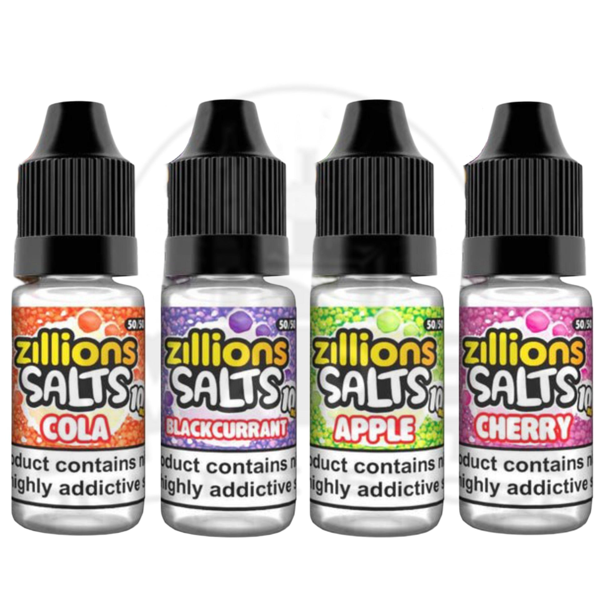 Zillion Salts 10ml Nic Salts (Pack of 5) | 10mg/20mg | Best Price