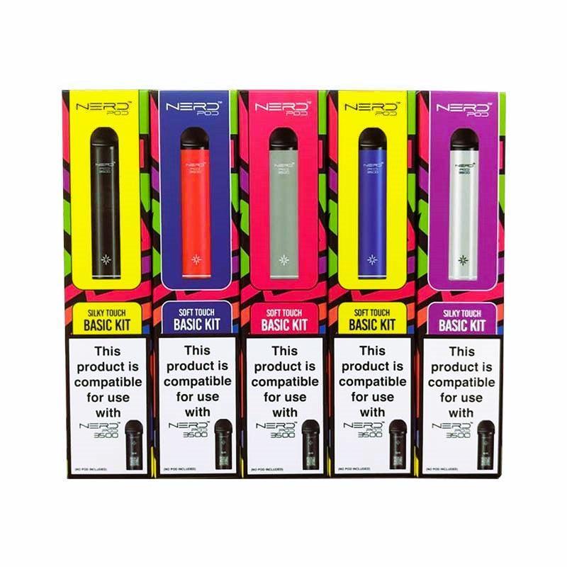 New Nerd Pod 3500 Puffs 0mg Soft Basic Kit Device New Nerd Pod 3500 Puffs 0mg Soft Basic Kit Device