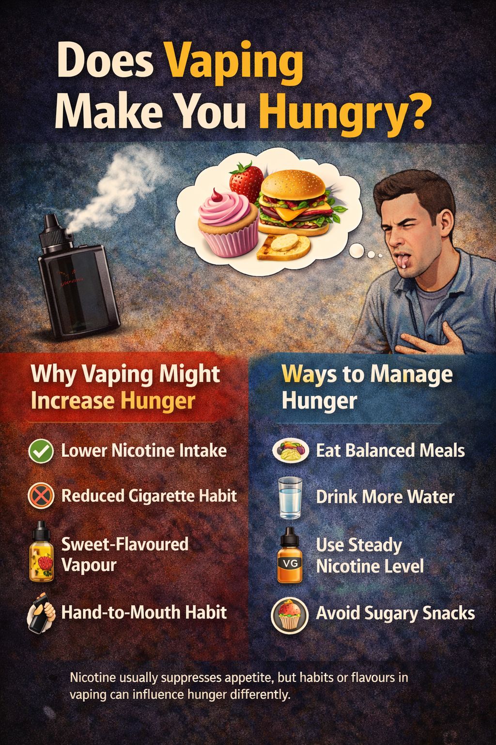 Does Vaping Make You Hungry?