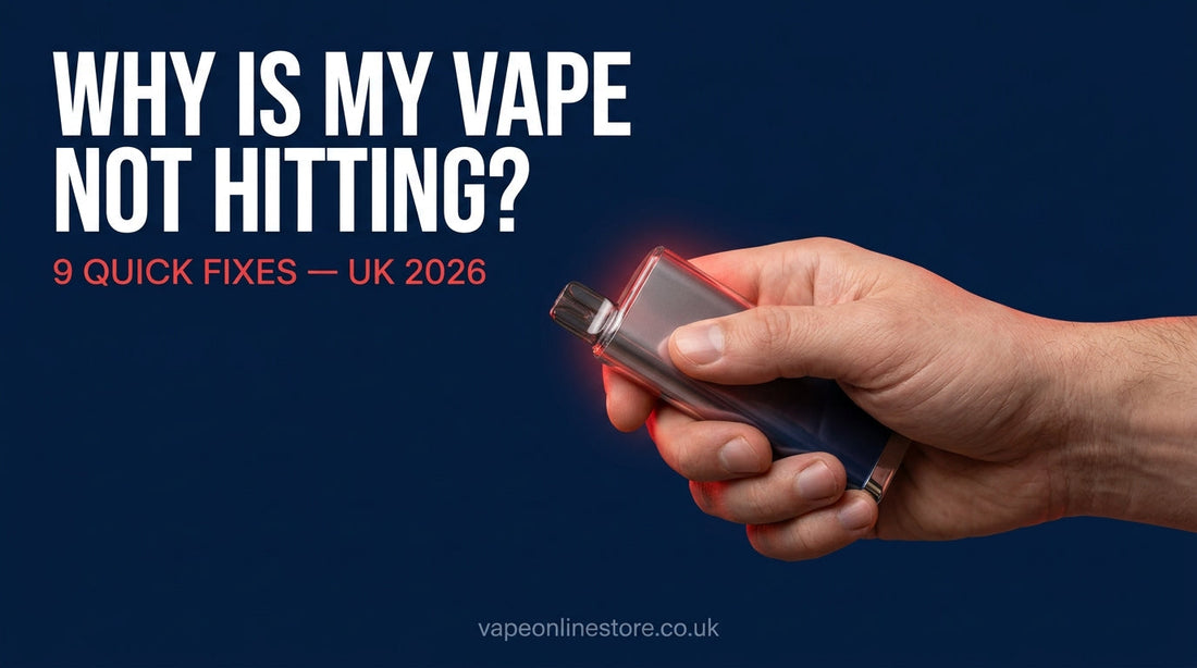 Why Is My Vape Not Hitting