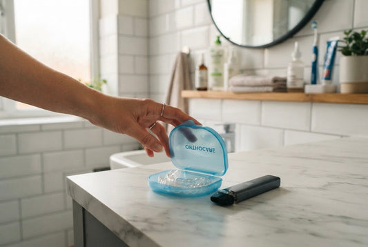 Can you vape with retainers in?