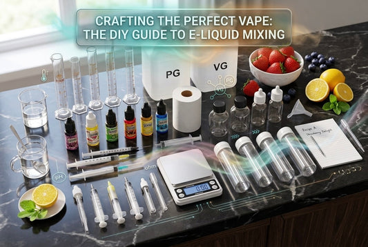 How do I make my own vape juice? Shortfill, nicotine shot, and DIY mixing supplies — UK guide