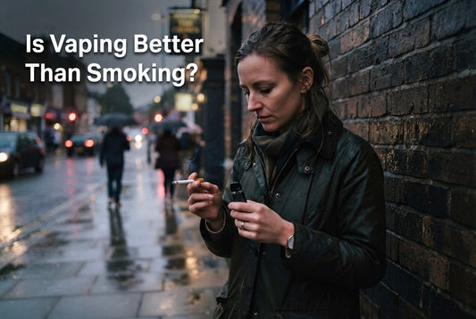 Is vaping better than smoking? — UK health guide