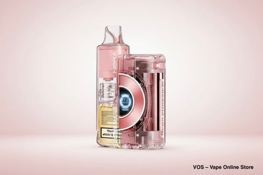 Lost Mary Nera 30K vape device review showing premium design and LED display