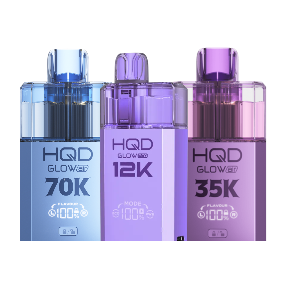 HQD Glow Vape Range | Next Day UK Delivery