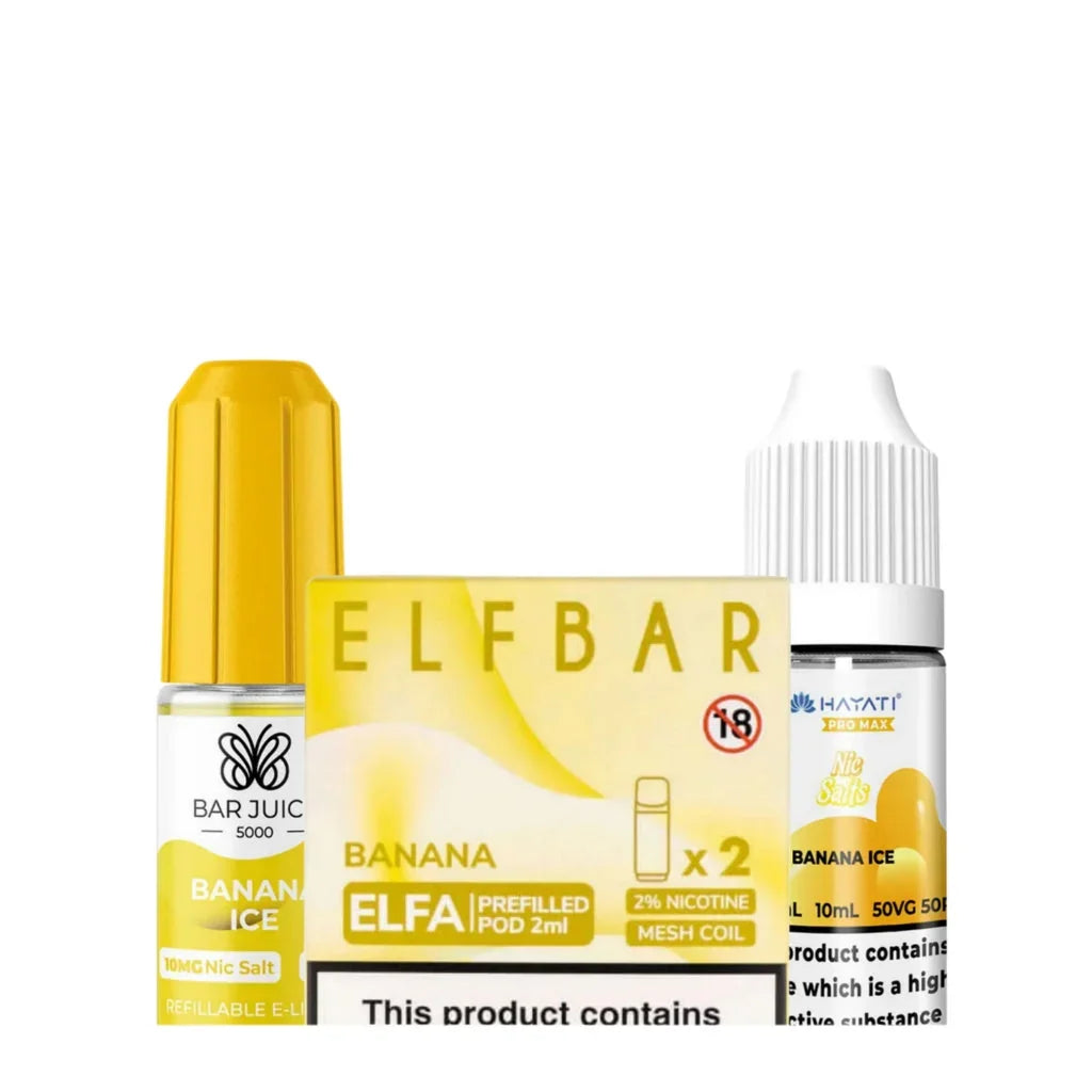 Banana Ice Flavour Vape