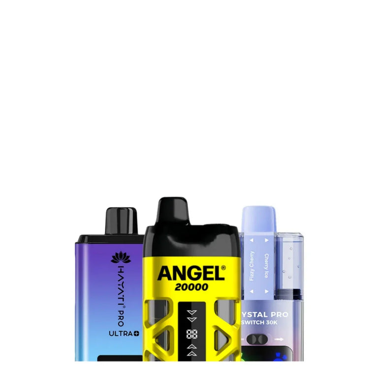 Rechargeable vapes UK, prefilled big puff pod kits from 600 to 30,000 puffs